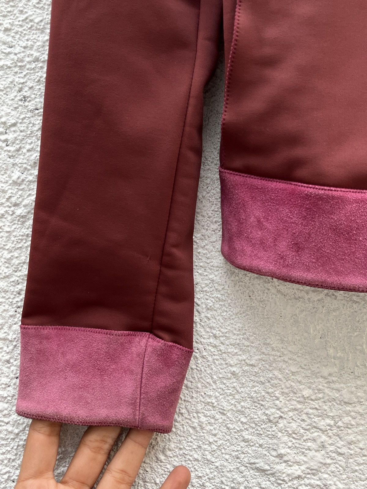 Miu Miu FW99 Miu Miu Suede Panelled Jacket Size XS / US 0-2 / IT 36-38 - 8 Thumbnail