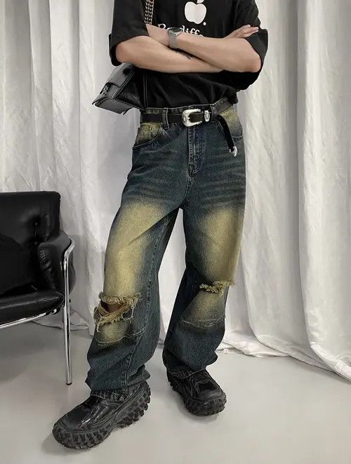 Japanese Brand Retro punk pants Size US 32 / EU 48 - 4 Thumbnail