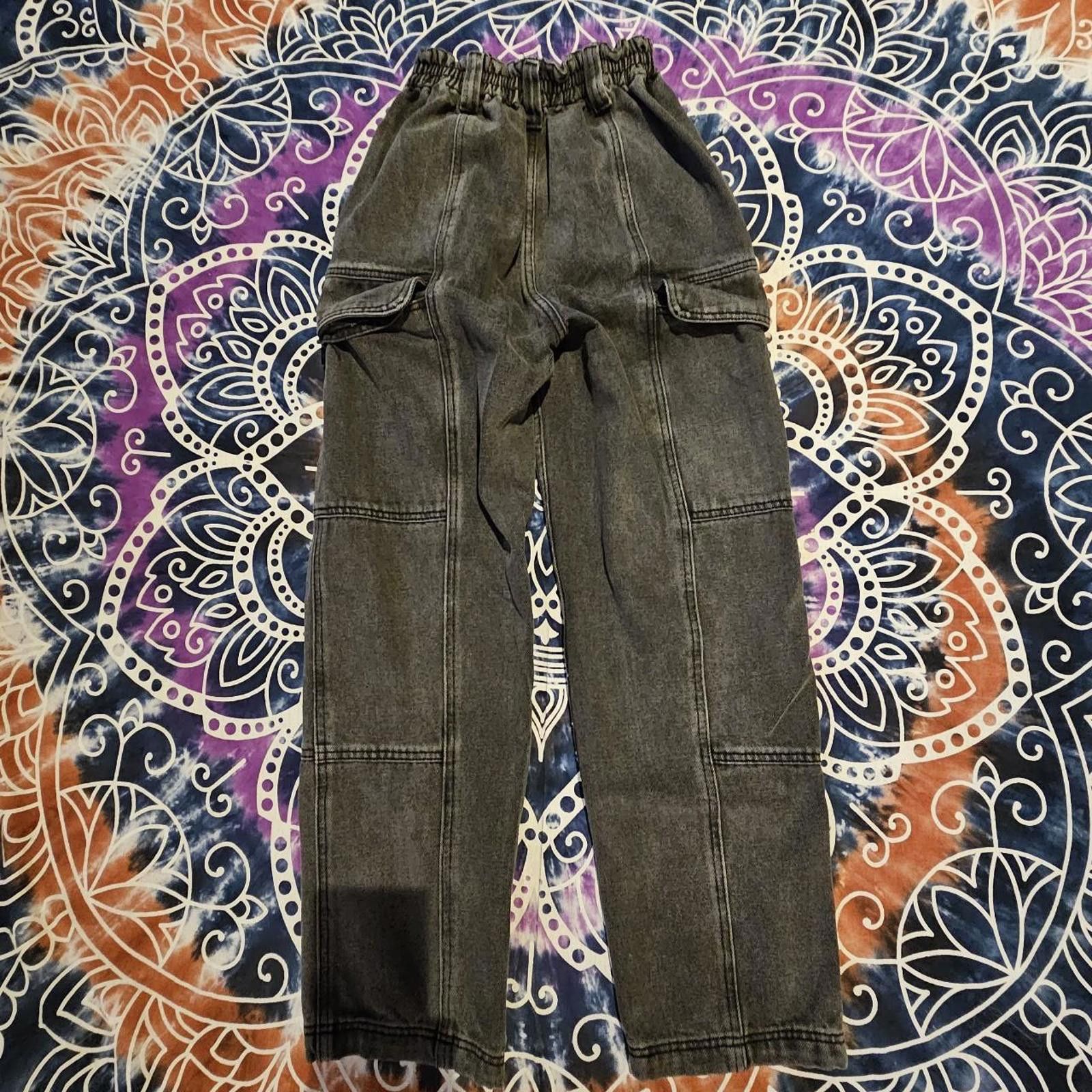 Designer Simple Society Junior's Black Jeans Size 28" / US 6 / IT 42 - 6 Thumbnail