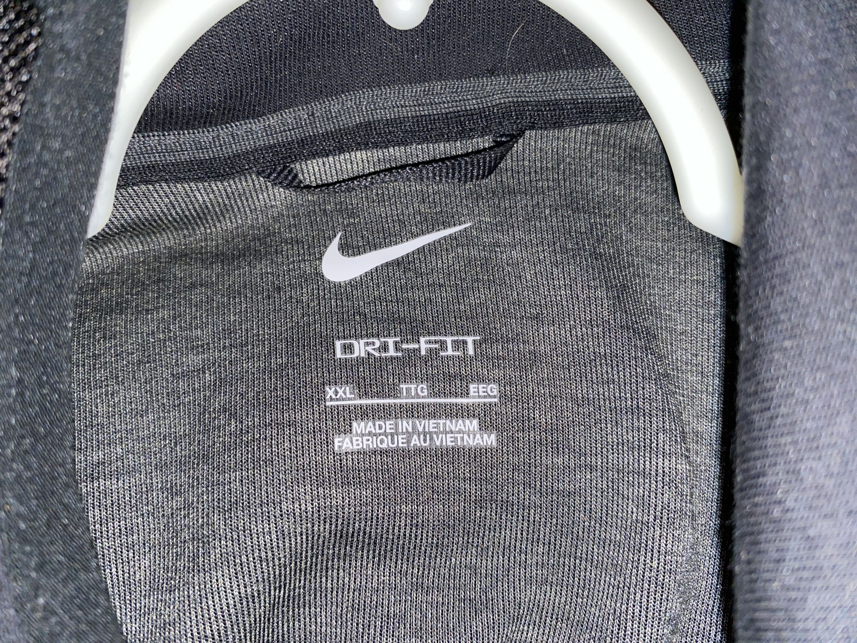 Nike Nike Dri-Fit DRI Fit Full Zip Hoodie Hooded Sweatshirt Hoody Size US XXL / EU 58 / 5 - 7 Thumbnail