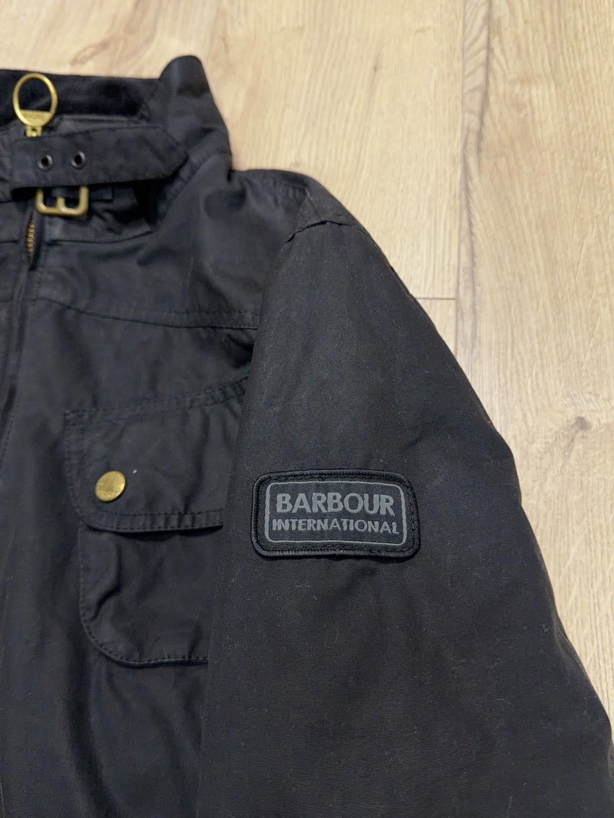 Barbour Womens Barbour International Wax Parka Jacket UK 18 US 14 Size XL / US 12-14 / IT 48-50 - 11 Thumbnail