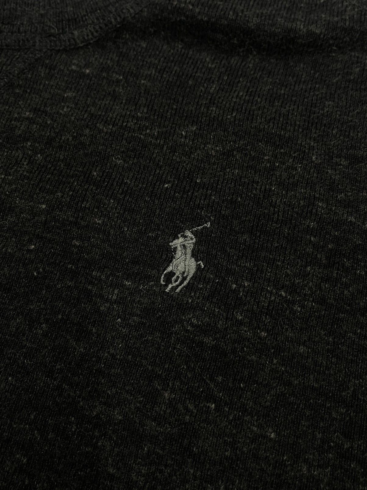 Lauren Ralph Lauren × Polo Ralph Lauren × Vintage Mens Polo Ralph Lauren Grey Sweatshirt Y2K Rugby Size US M / EU 48-50 / 2 - 5 Thumbnail