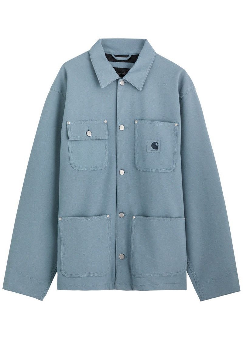 Carhartt Wip Carhartt WIP Suede Michigan Coat Blue Dove Grey Size Small Size US S / EU 44-46 / 1 - 10 Thumbnail