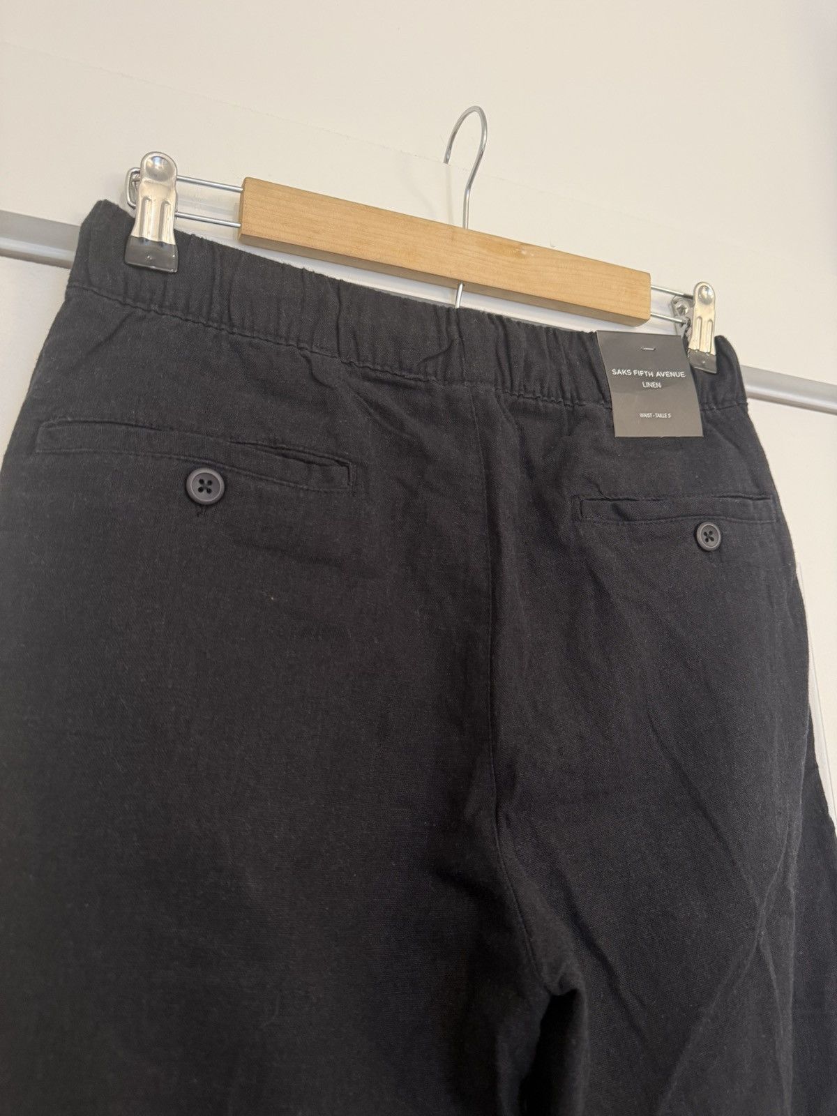 Saks Fifth Avenue Linen Pants Size US 30 / EU 46 - 8 Thumbnail