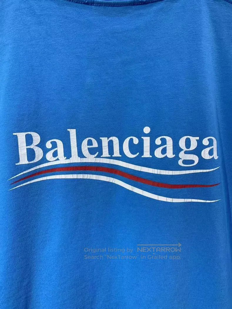 Balenciaga Balenciaga Ice Blue Crack Coca-Cola XXS Size Size US XXS / EU 40 - 9 Thumbnail