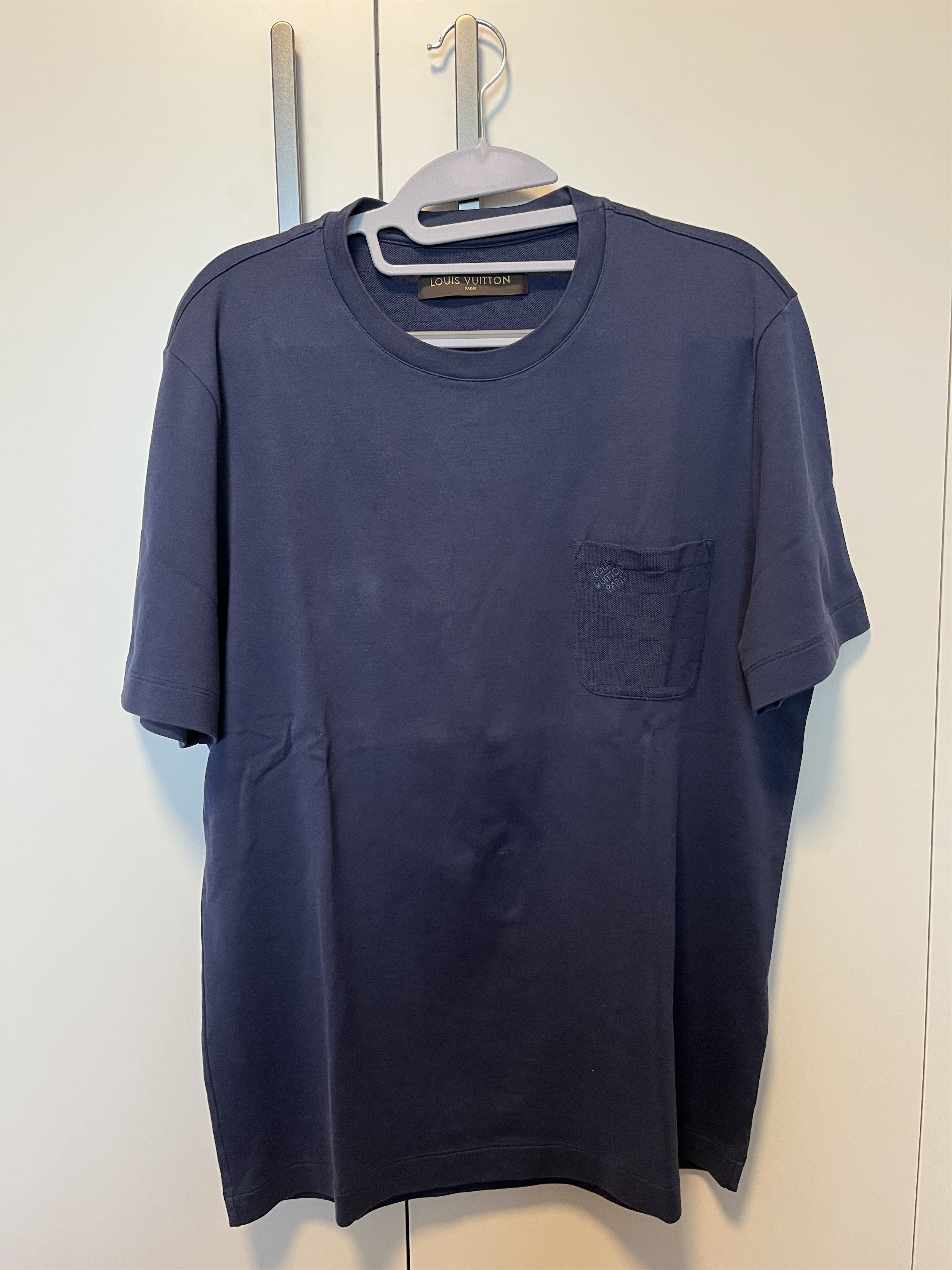 LOUIS VUITTON DAMIER POCKET TEE