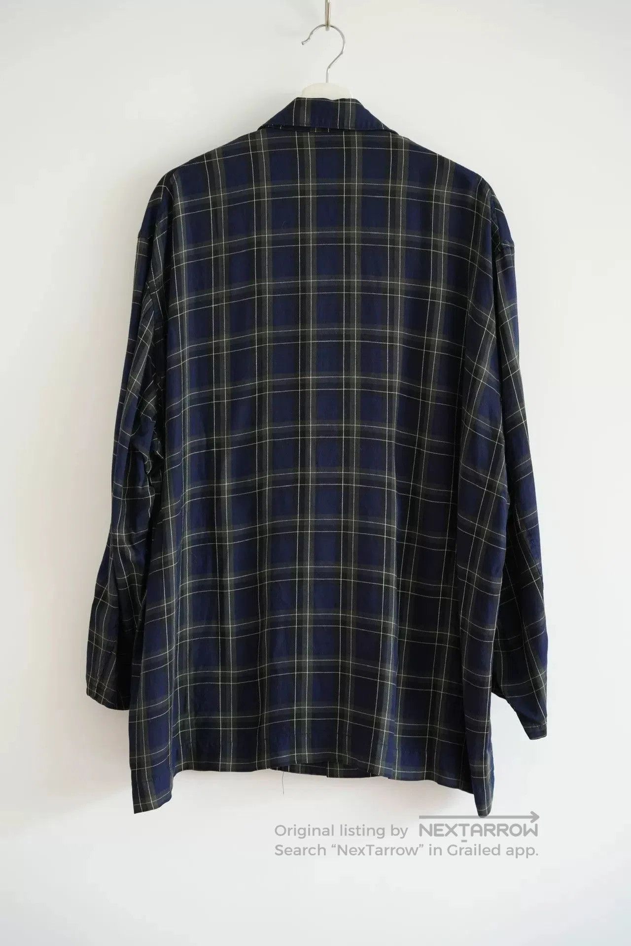 Y's for Men Yohji Yamamoto 90s Plaid Jacket. Size US M / EU 48-50 / 2 - 2 Thumbnail
