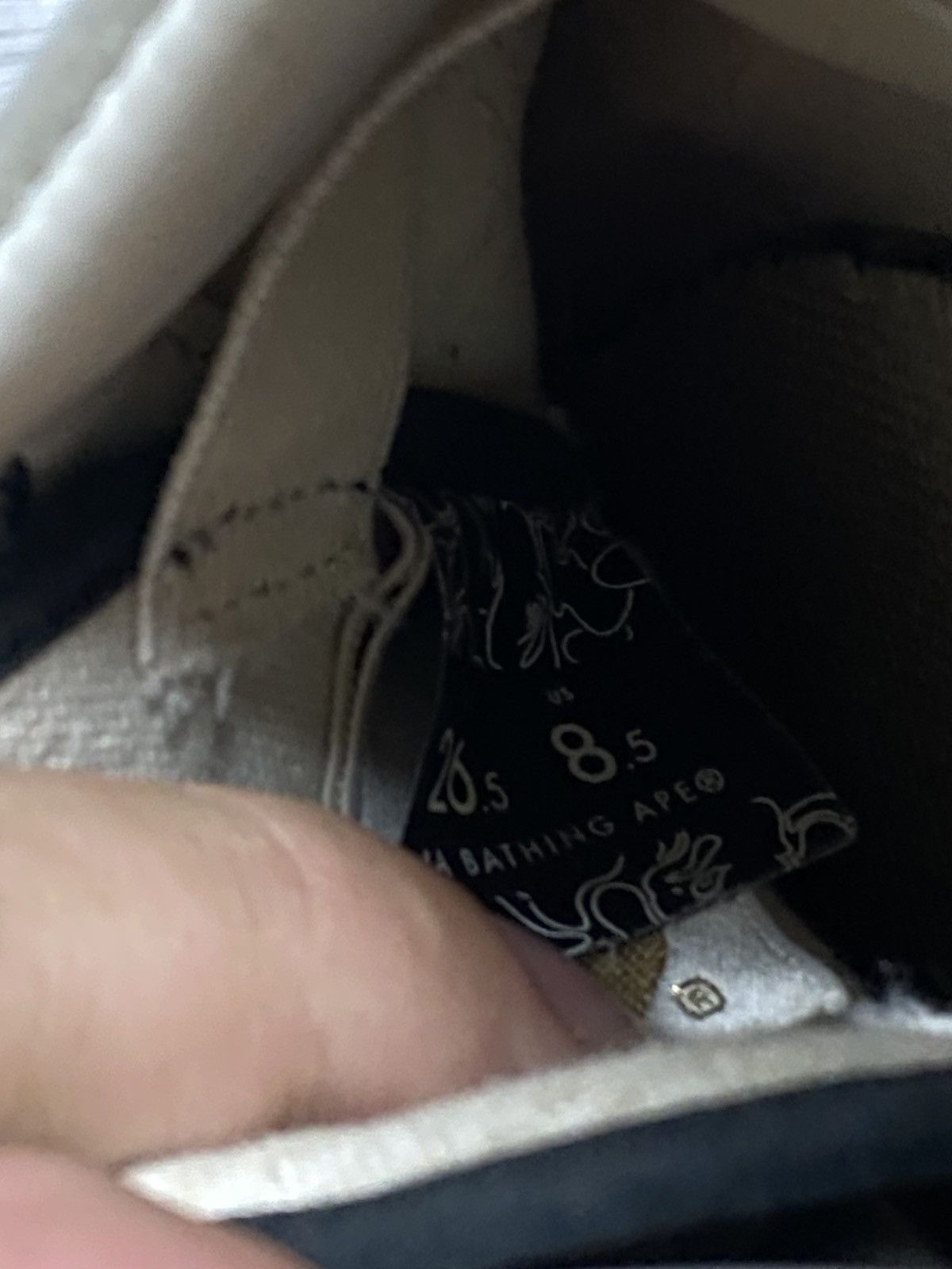 Bape Bape Leather Low Apesta Sneakers baby milo Size US 8.5 / EU 41-42 - 10 Thumbnail