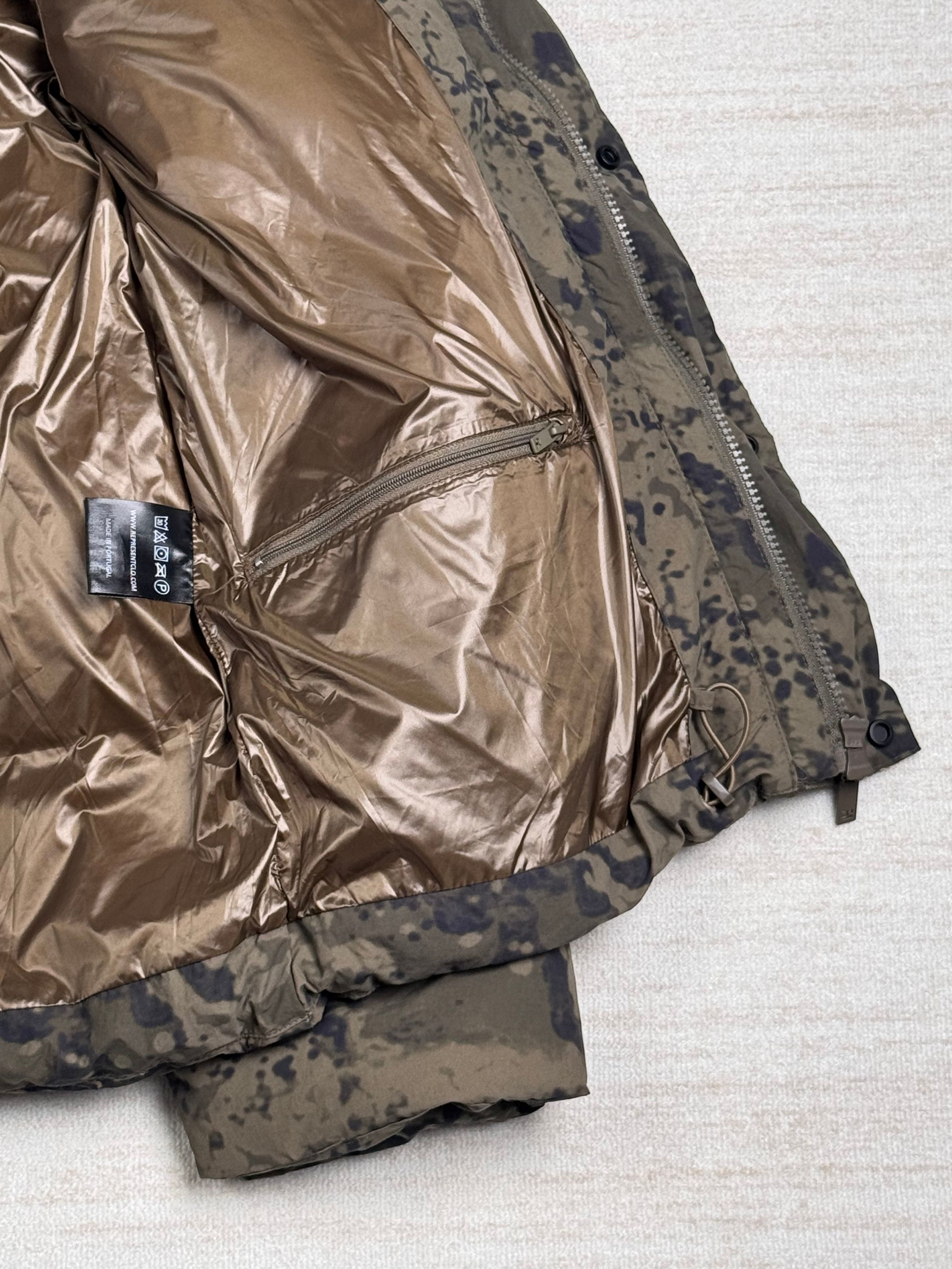 Represent Clo. UNWORN* Represent. Puffer Jacket Camo Military Streetwear Size US S / EU 44-46 / 1 - 9 Thumbnail