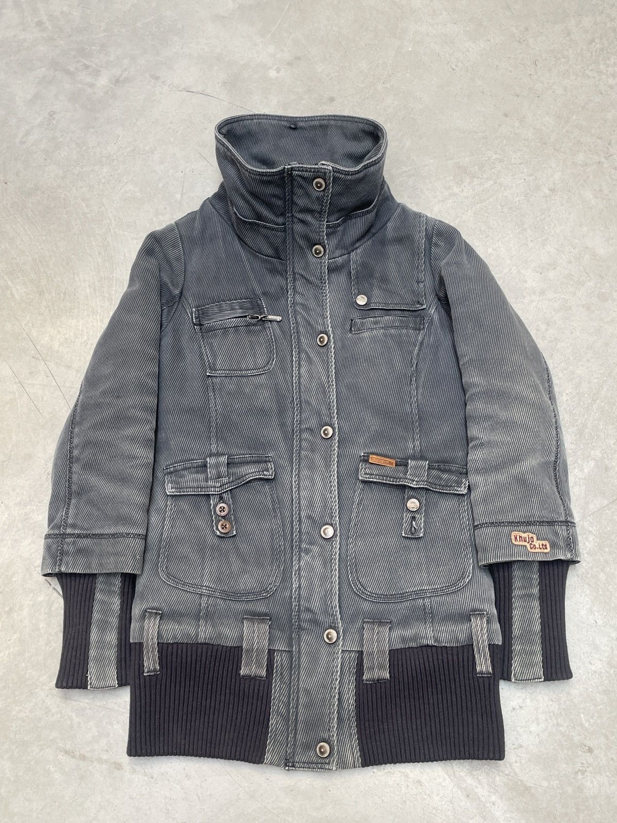 khujo Khujo Military Utility Jacket Washed Cotton size slim XL Size US XL / EU 56 / 4 - 2 Thumbnail