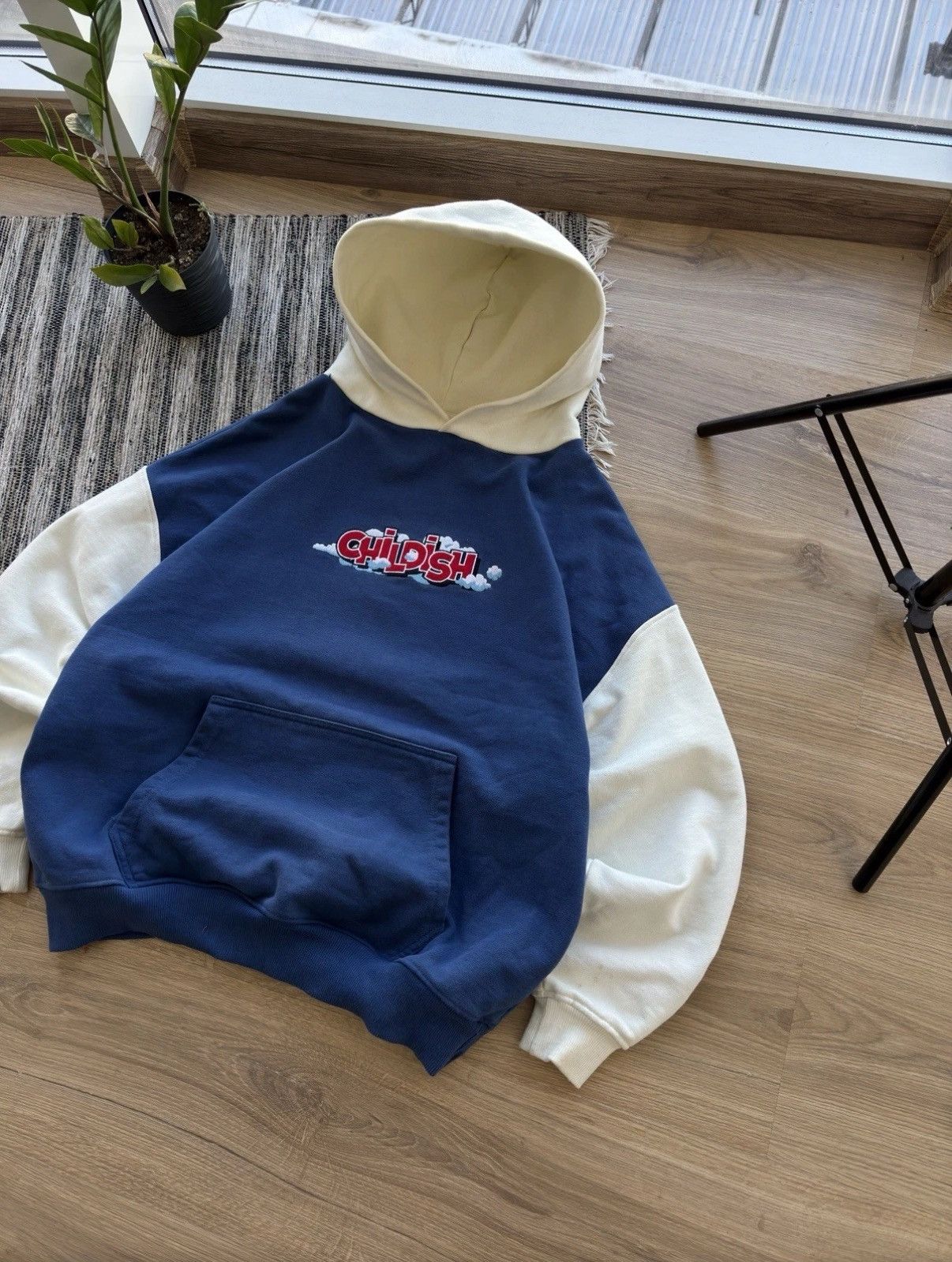 CHILDS Childish Theme Park Vintage Big Logo Blue Hoodie Size S Men Size US S / EU 44-46 / 1 - 2 Thumbnail