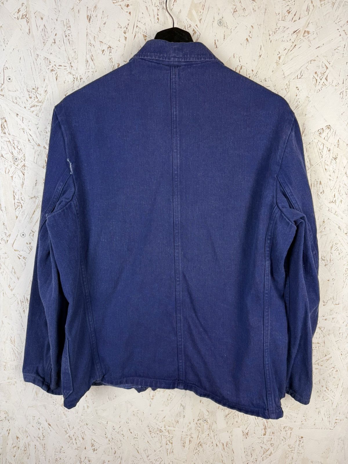 Vintage Vintage French Workwear Chore Utility Jacket Blue Size 48 M Size US M / EU 48-50 / 2 - 4 Thumbnail