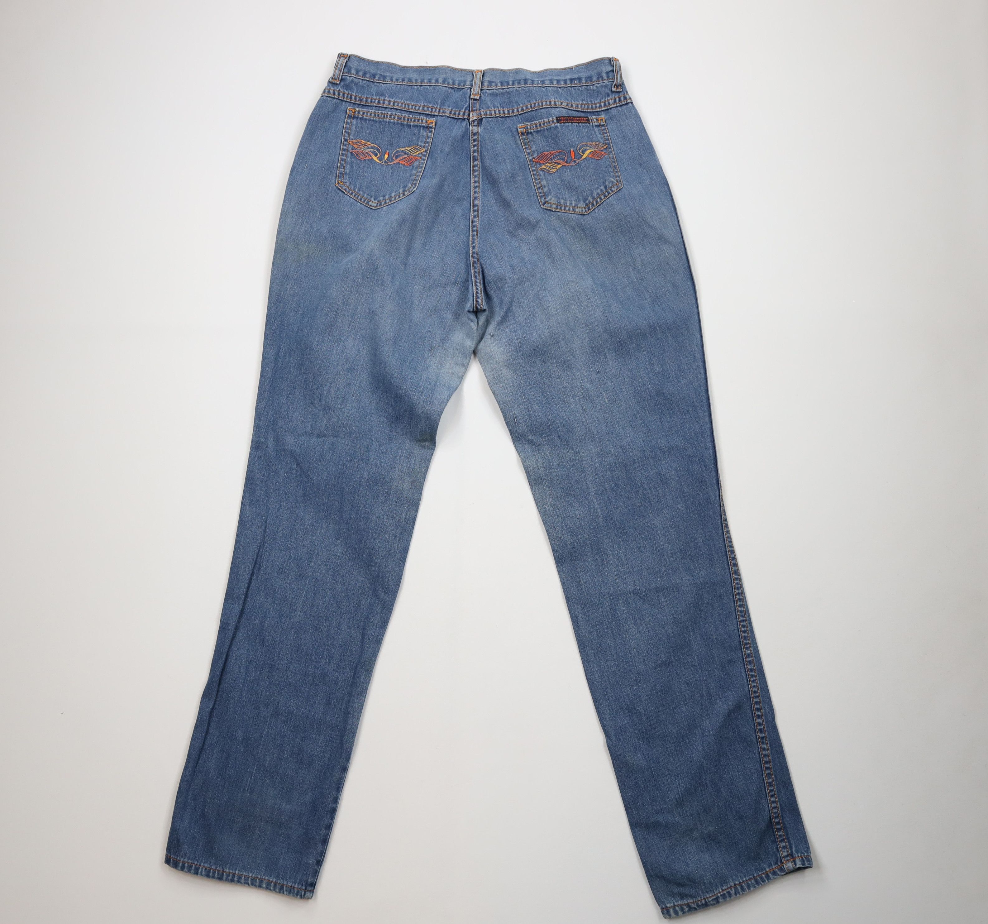 Vintage Vintage 70s 80s Streetwear Relaxed Fit Straight Leg Jeans Size 34" / US 12 / IT 48 - 10 Thumbnail