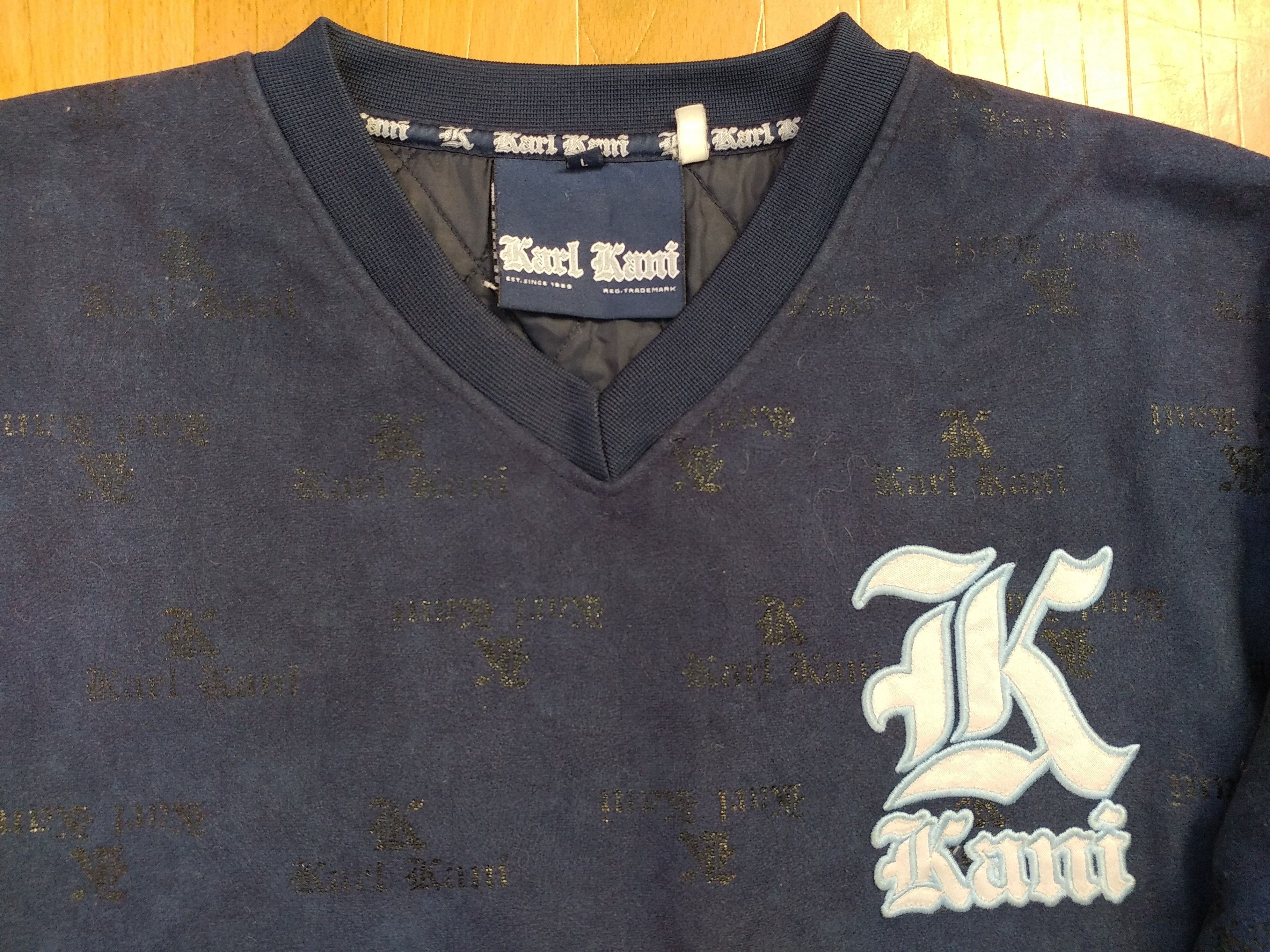 Karl Kani KARL KANI sweatshirt, vintage 90s hip hop, skater size L Size US L / EU 52-54 / 3 - 14 Thumbnail