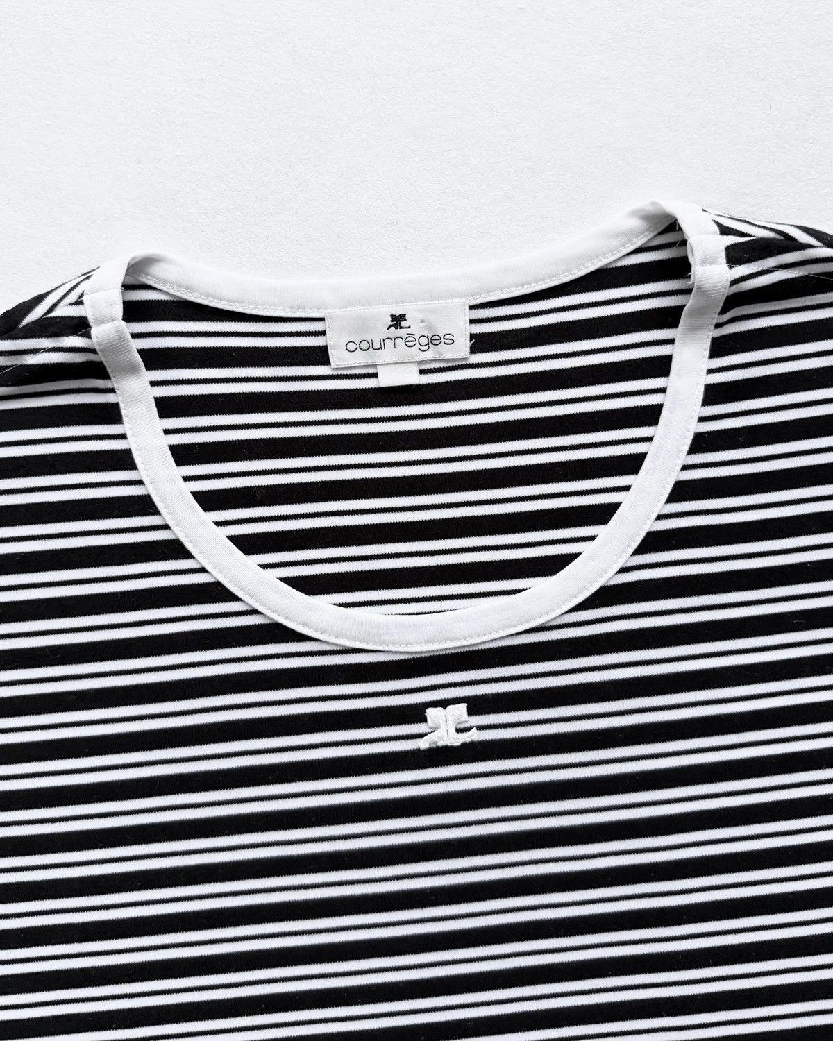 Courreges Courrèges Stripe Tank Tops Size S / US 4 / IT 40 - 3 Thumbnail