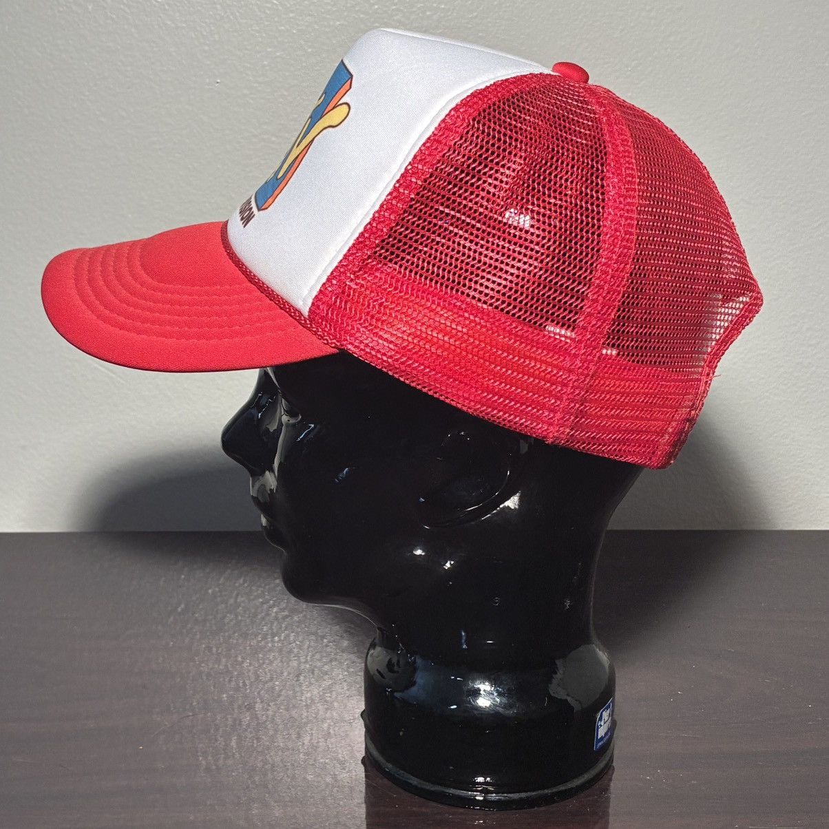 Mtv 90s MTV Music Television red trucker hat Size ONE SIZE - 2 Thumbnail