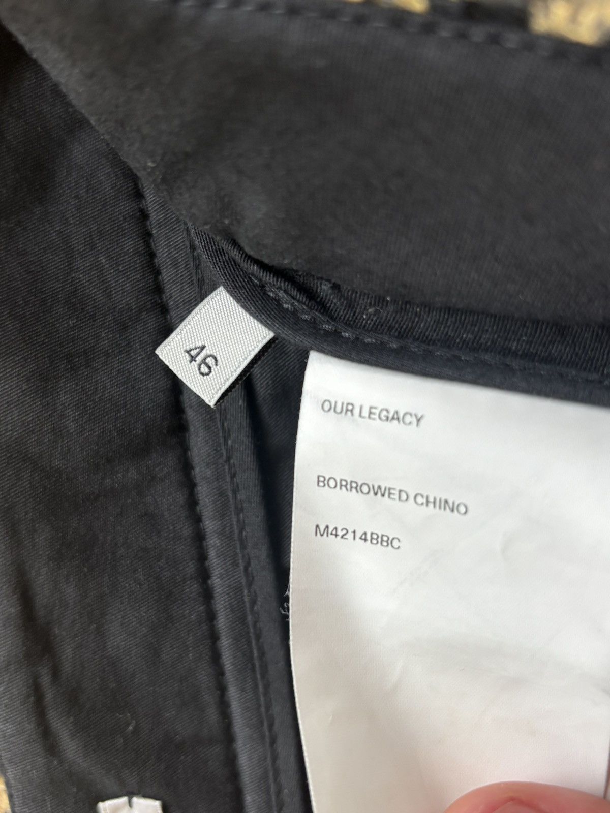 Our Legacy Borrowed Chino in Thick Harringbone Size US 31 - 5 Thumbnail