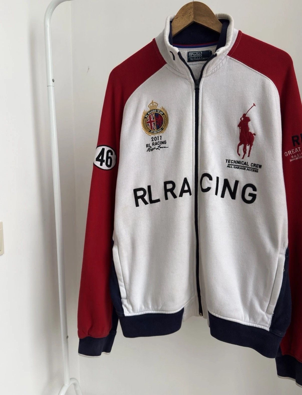 Polo Ralph Lauren VINTAGE POLO RALPH LAUREN RARE GREAT BRITAIN RACING JACKET Size US XL / EU 56 / 4 - 2 Thumbnail