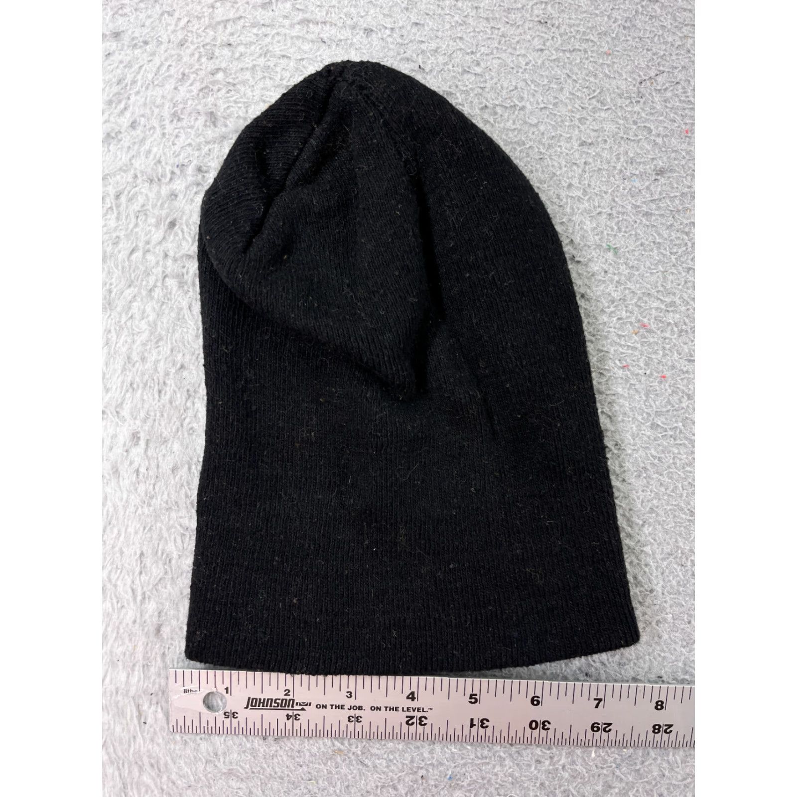 Vintage Union Apparel Beanie Adult One Size Black Knit Acrylic Winter Snowboard Ski Mens Size ONE SIZE - 2 Thumbnail