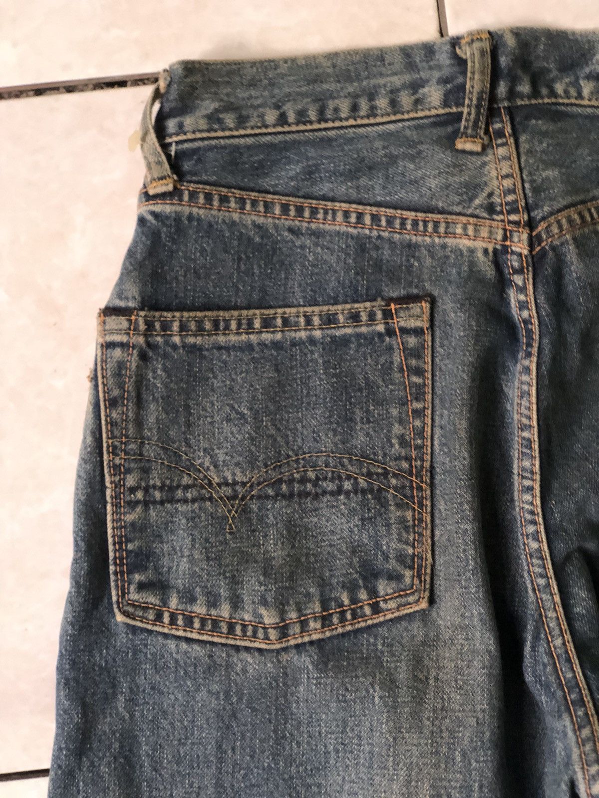 Edwin × Japanese Brand × Vintage 🔥Vintage EDWIN 505 Denim👖 Size US 26 / EU 42 - 12 Thumbnail