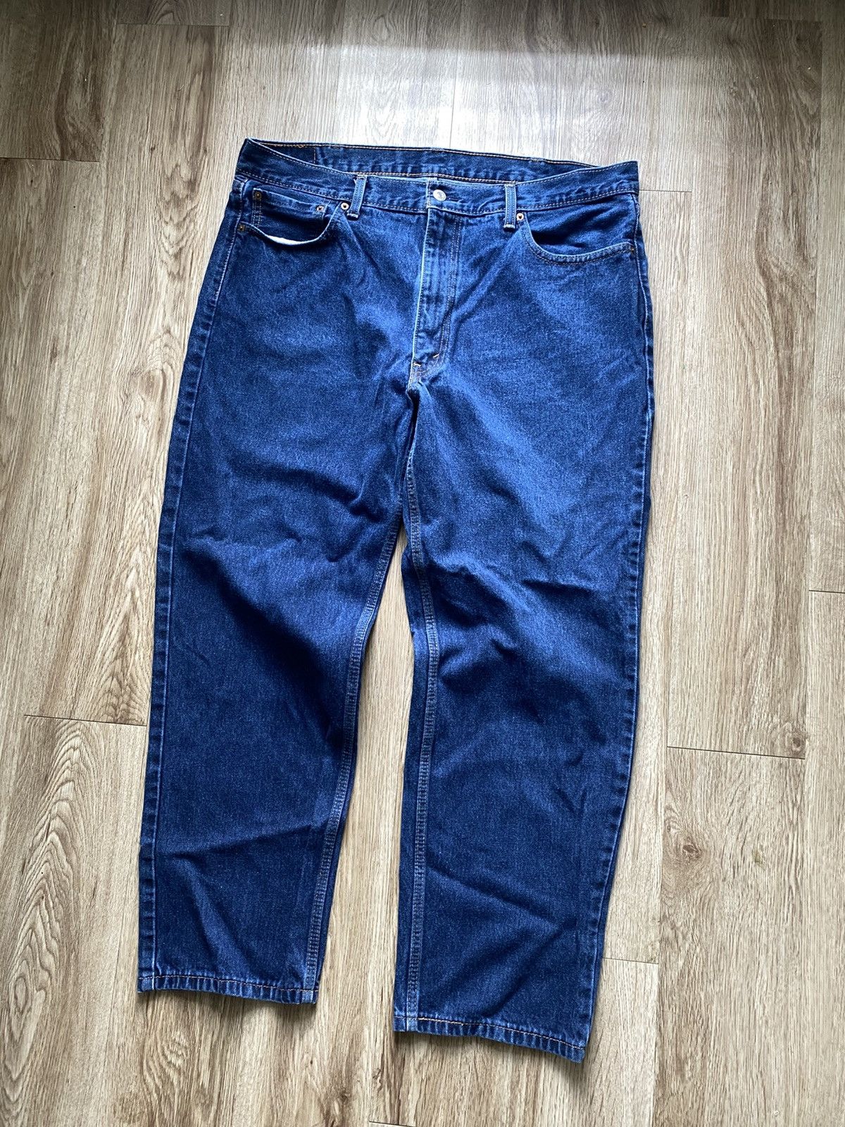Levi's Levis 550 Medium Blue Denim Jeans Size US 40 / EU 56 - 3 Thumbnail