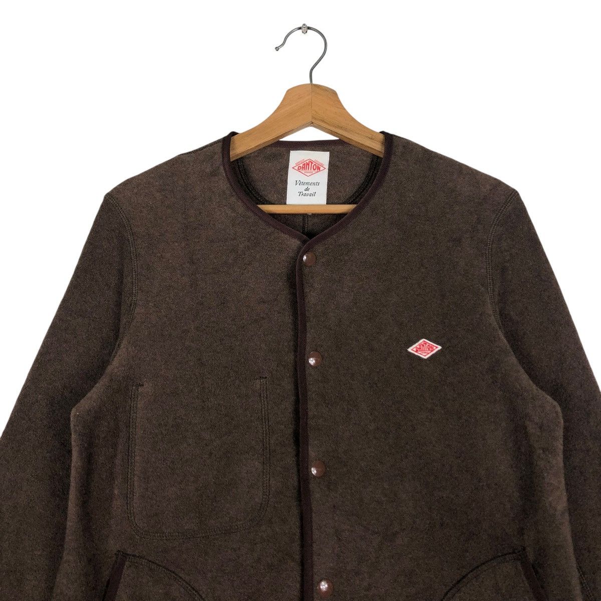Danton × Japanese Brand 🔥VINTAGE CHORE WOOL JACKET DANTON ISSEY MIYAKE Size M / US 6-8 / IT 42-44 - 2 Thumbnail