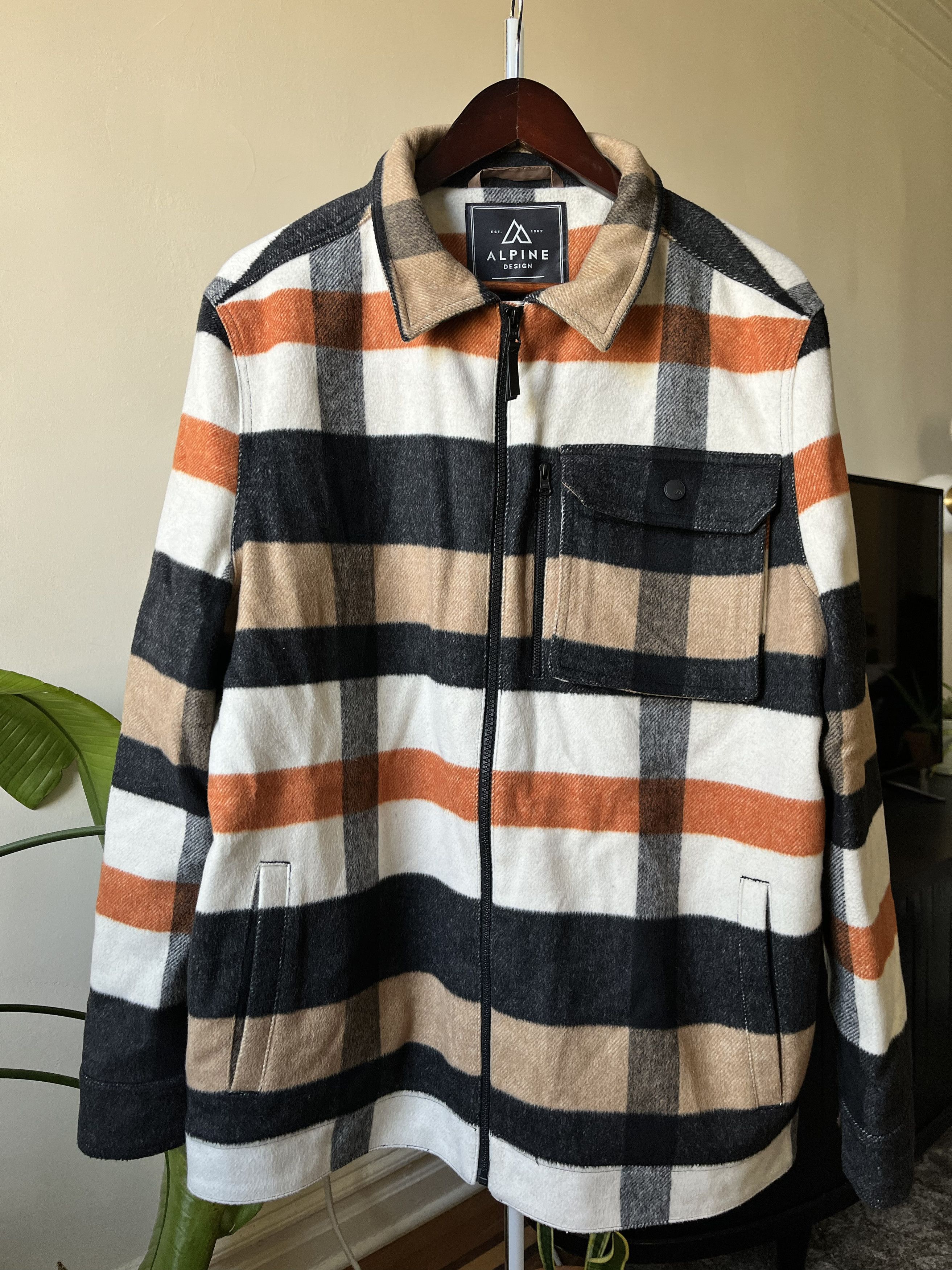 Other Brushed Flannel Long Sleeve Shirt Size US M / EU 48-50 / 2 - 2 Thumbnail