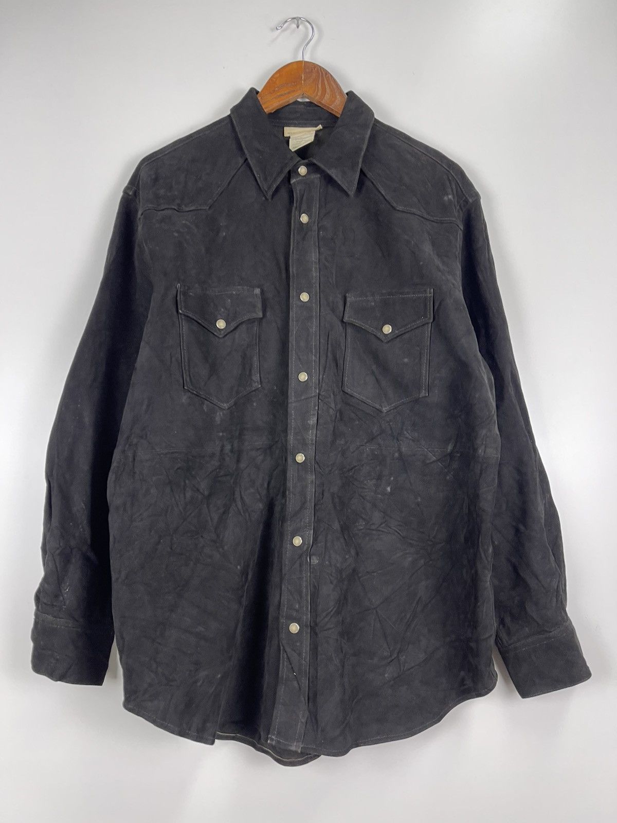 Vintage Vintage Western Shirt Leather Size US L / EU 52-54 / 3 - 3 Thumbnail