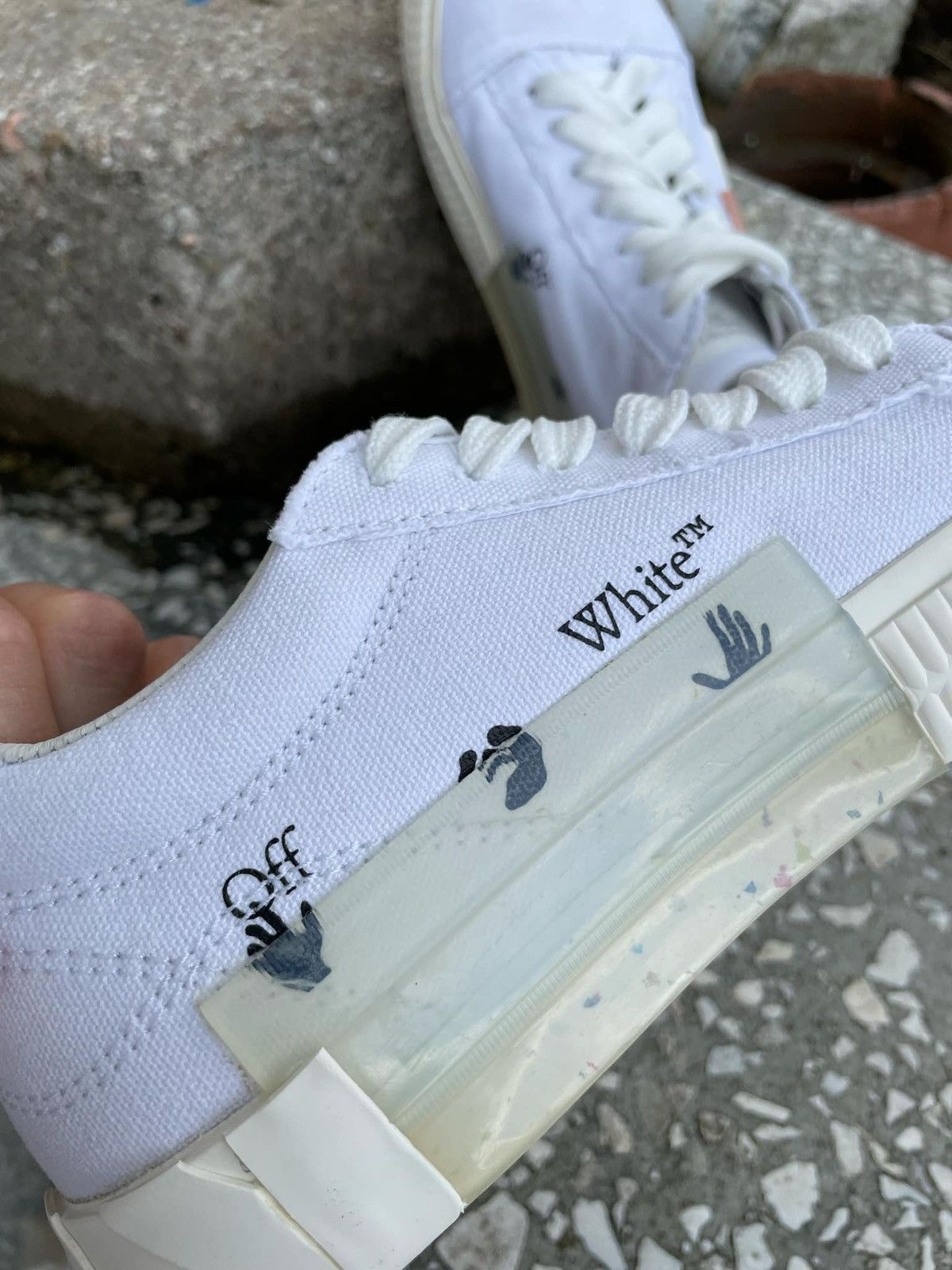 Off-White Off-White Vulcanized Sole Sneakers Virgil Abloh Size US 6 / IT 36 - 17 Thumbnail
