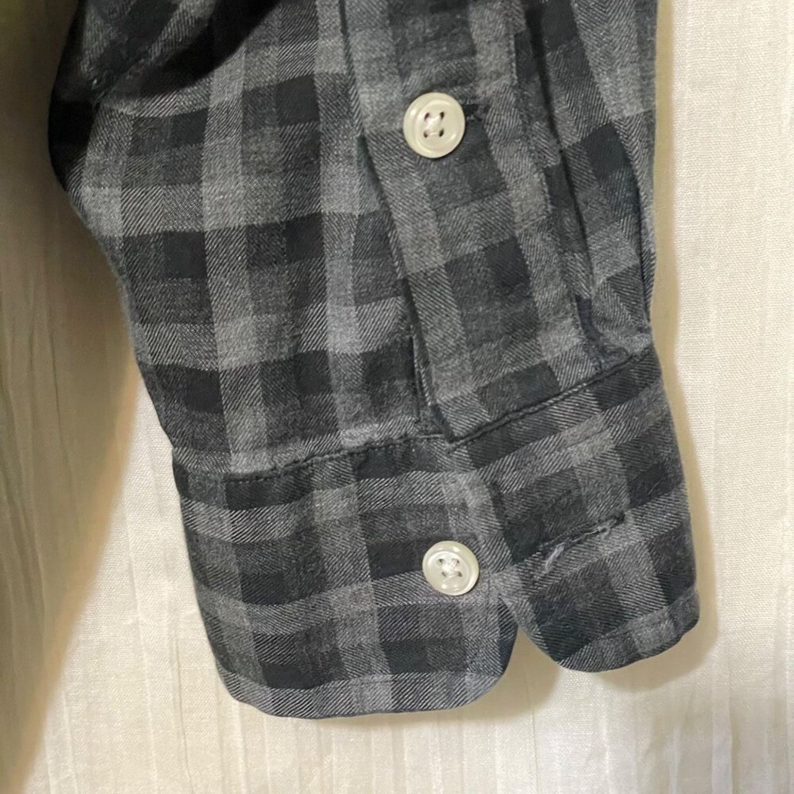 Ralph Lauren Ralph Lauren Shirt Men's Blake Cotton Large Grey Checkered Size US L / EU 52-54 / 3 - 4 Thumbnail