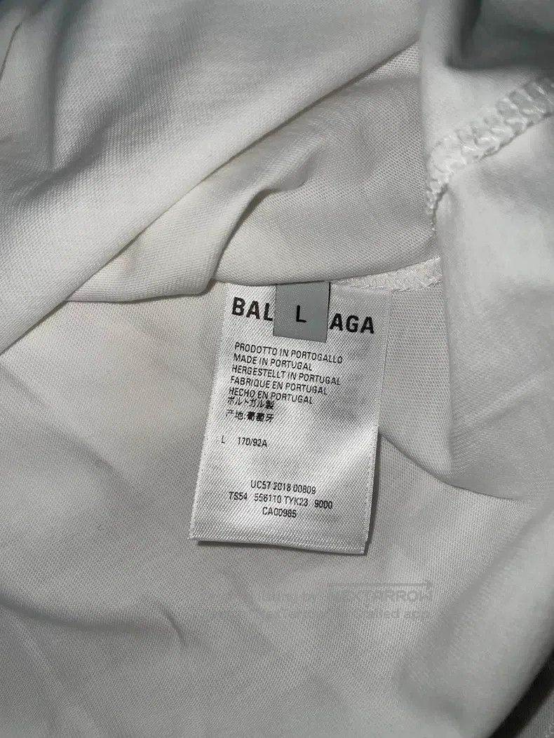 Balenciaga Balenciaga Logo Print Crew Neck Short Sleeve T-Shirt Size US L / EU 52-54 / 3 - 5 Thumbnail