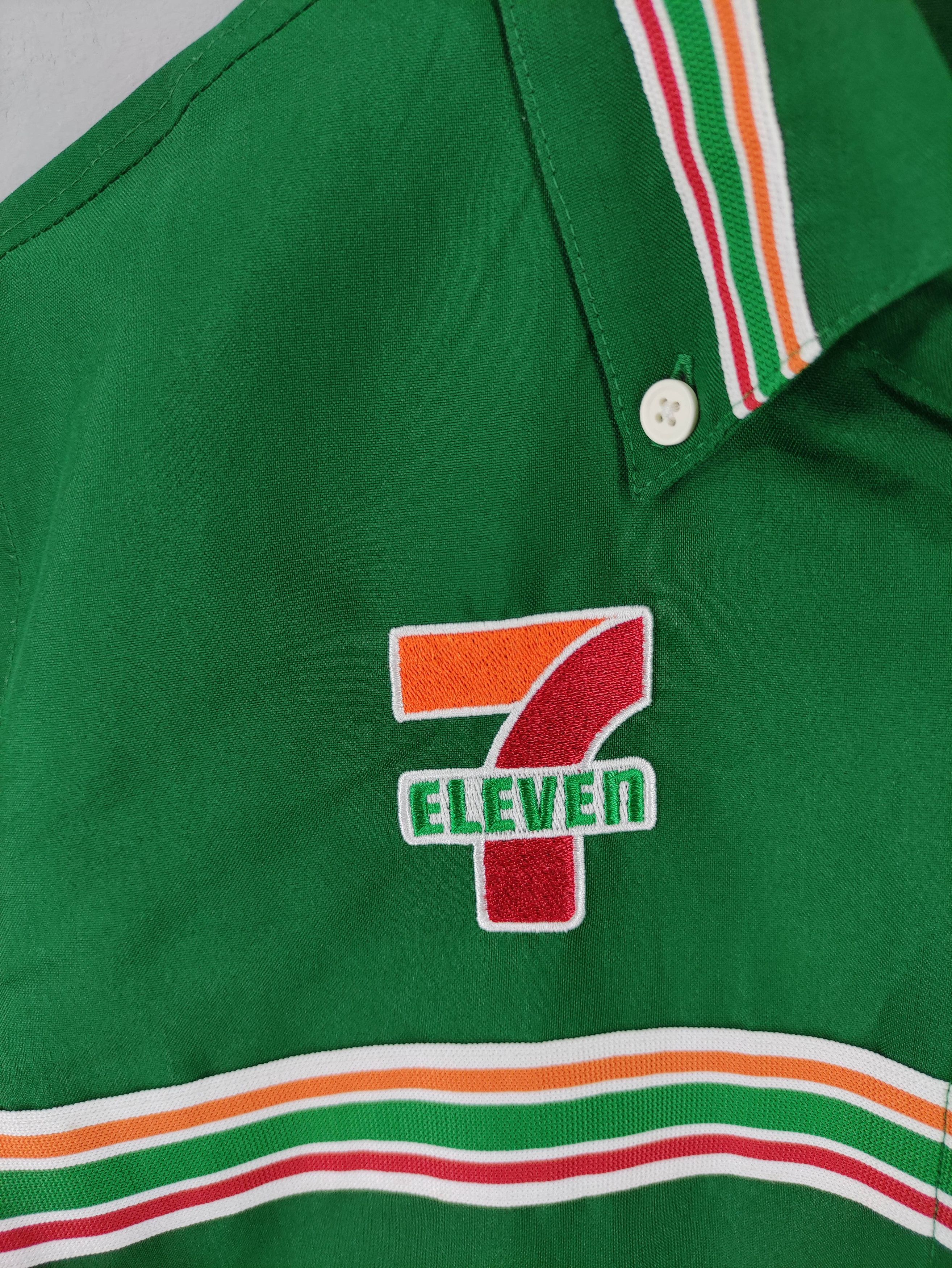 Japanese Brand Vintage 7 Eleven Y2K Uniform Zipper WorkWear Size US M / EU 48-50 / 2 - 3 Thumbnail