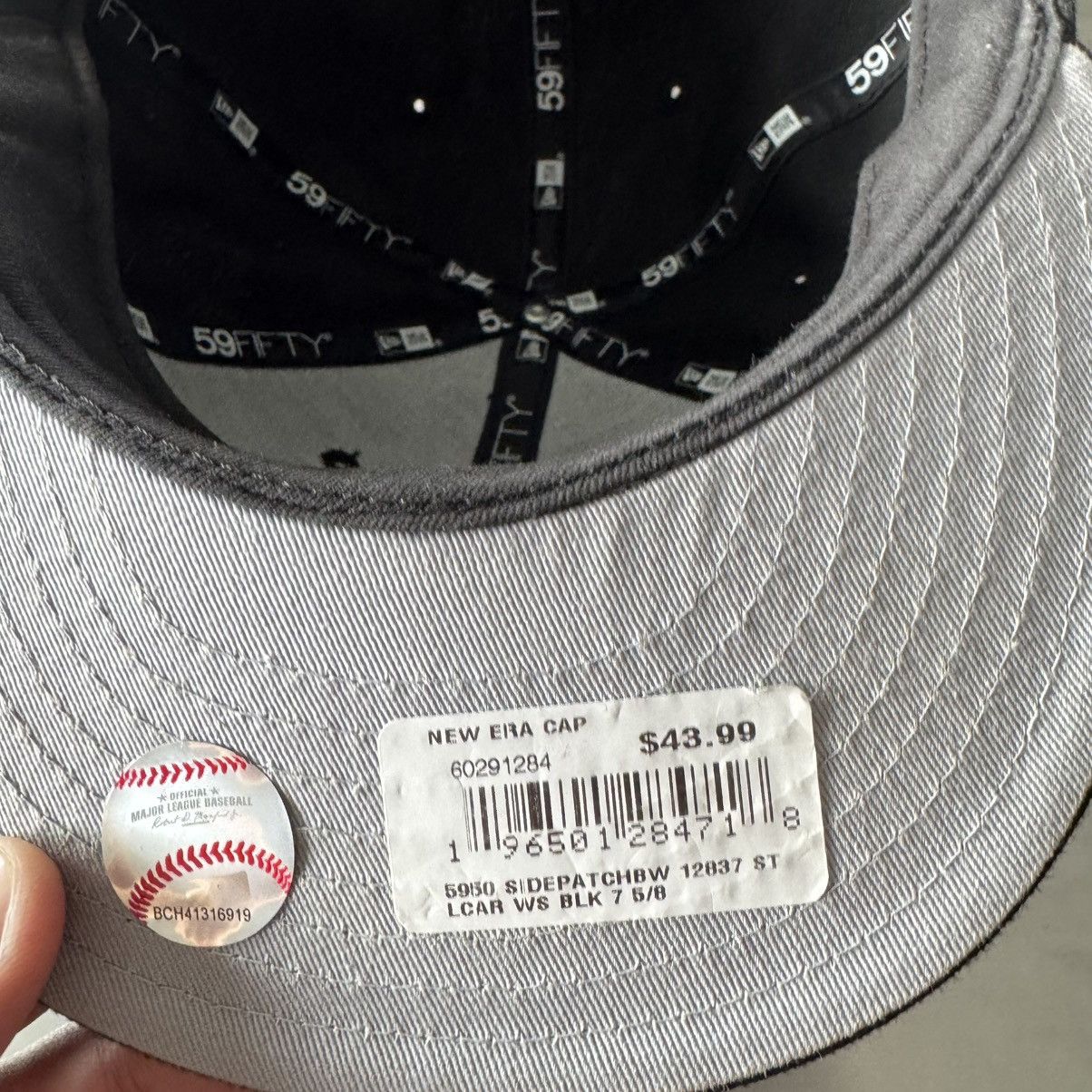 New Era New era San Jose fitted hat black Size ONE SIZE - 4 Thumbnail