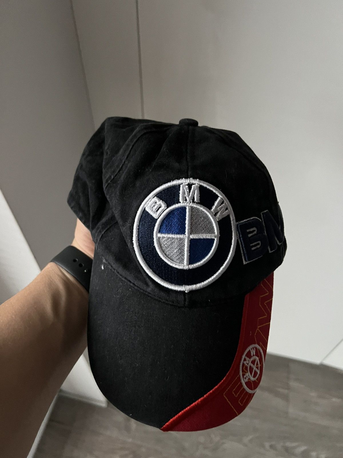 BMW Vintage BMW Embroidered Logo Vintage Racing Formula Cap Size ONE SIZE - 6 Thumbnail
