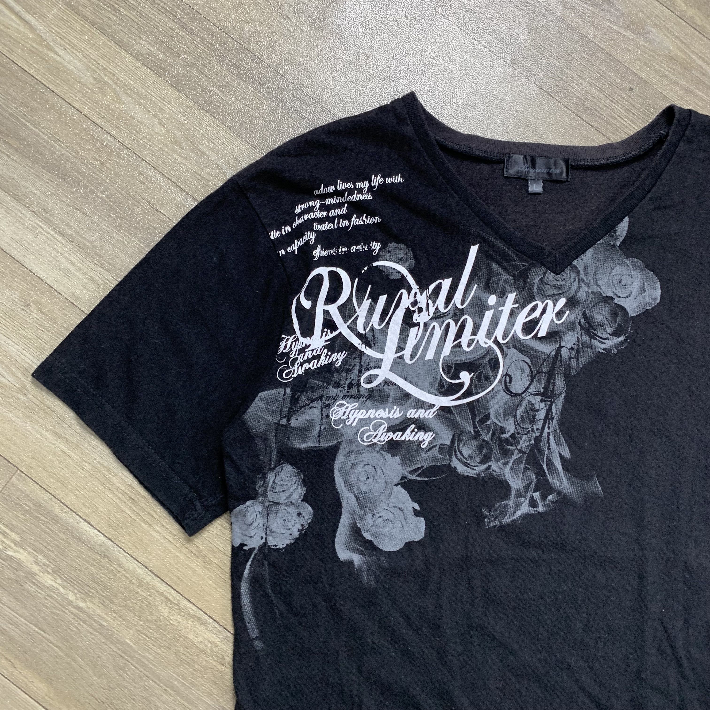 Japanese Brand 2000’s Beaumere Poem ifsix Gothic Style T-shirt Size US L / EU 52-54 / 3 - 2 Thumbnail