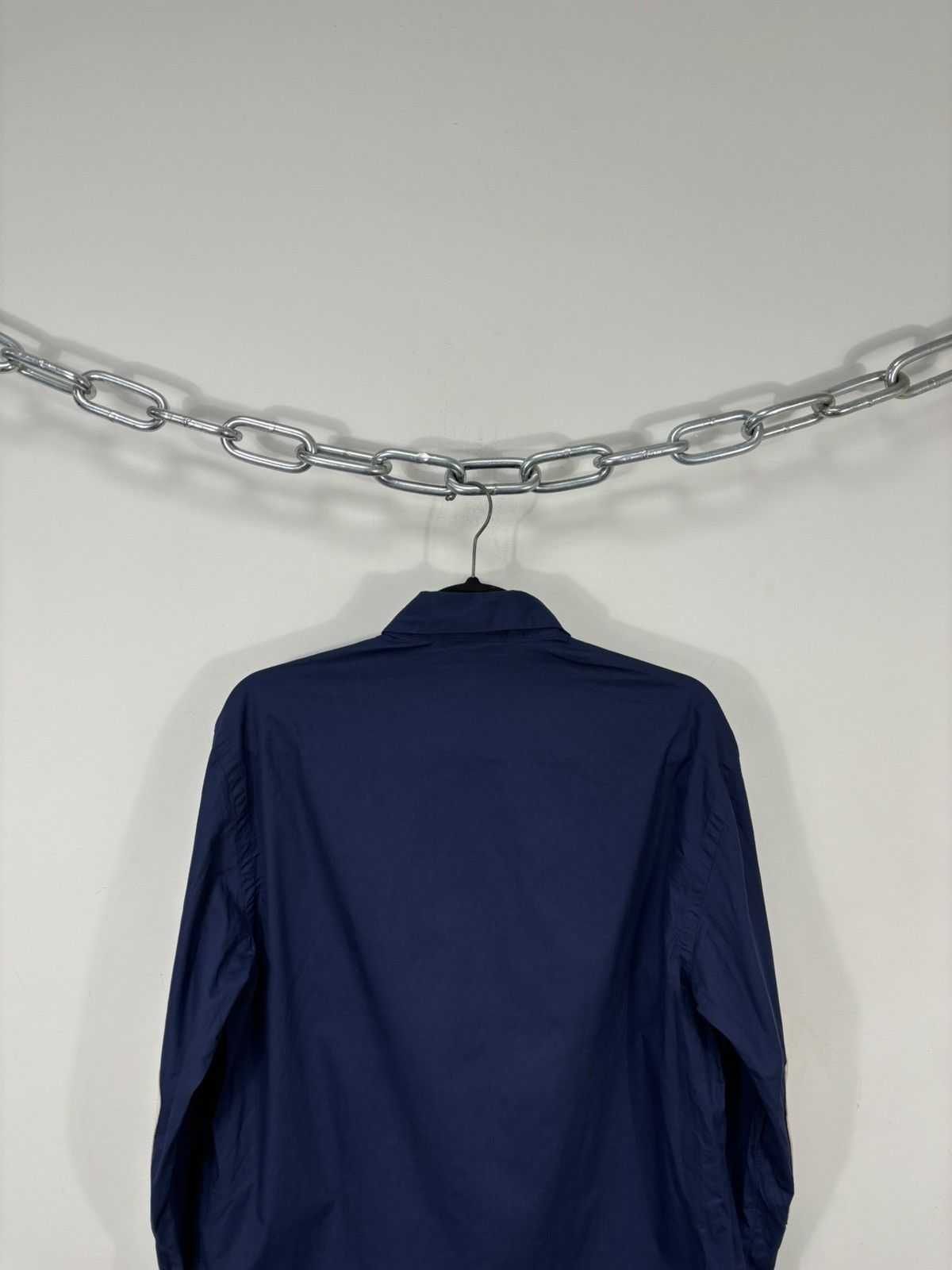 Just Cavalli Just Cavalli Men’s Leather Parts Button Down Dress Shirt Size US M / EU 48-50 / 2 - 17 Thumbnail