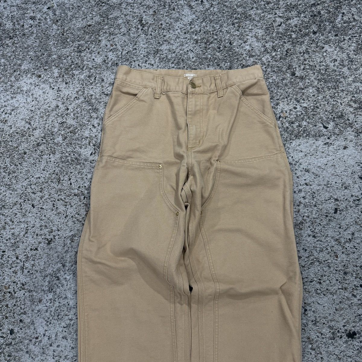 Carhartt Carhartt WIP Tan Double Knee Carpenter Pants Size US 29 - 6 Thumbnail