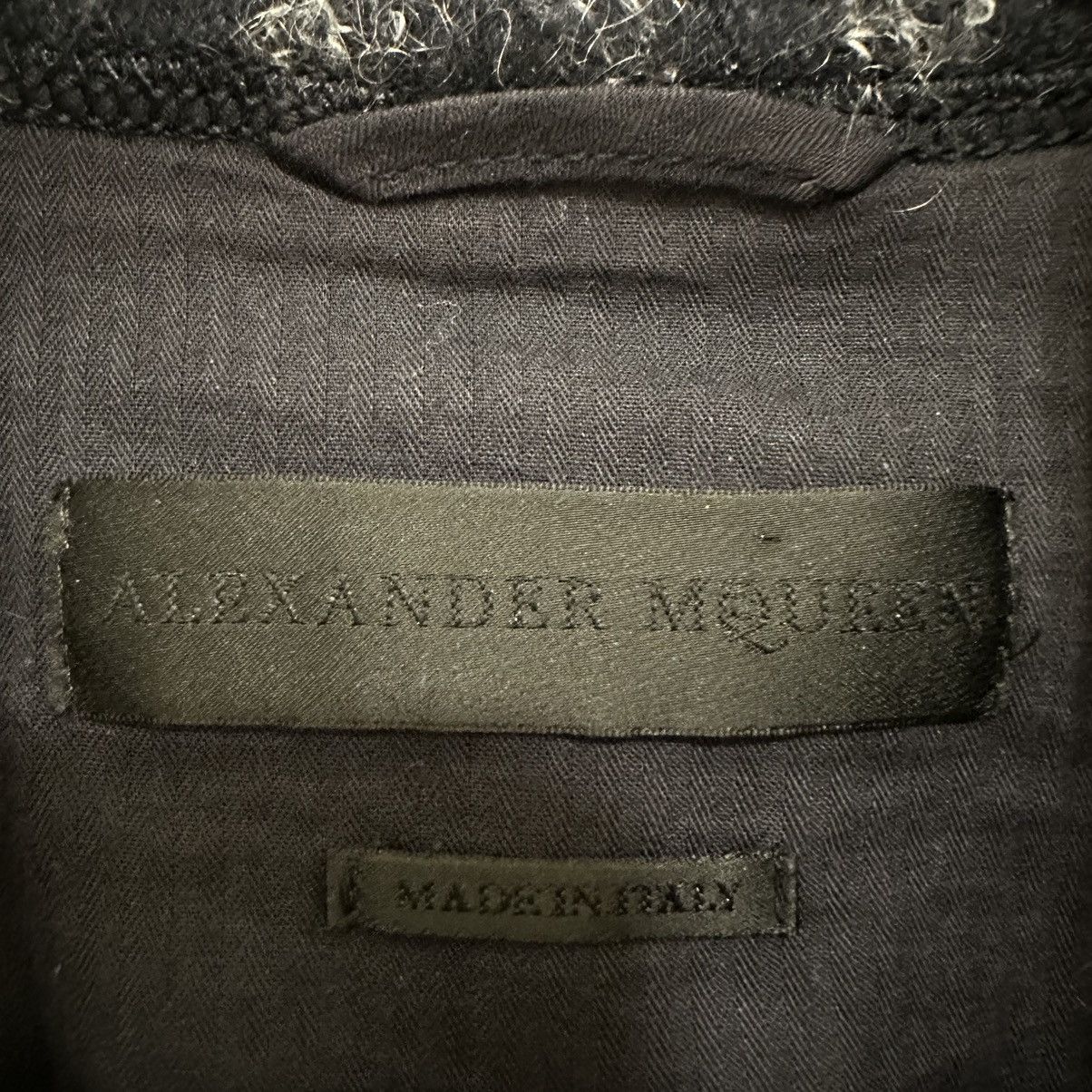 Alexander McQueen Alexander McQueen FW11 Runway Wool-Mohair Blazer Navy S Size US S / EU 44-46 / 1 - 6 Thumbnail