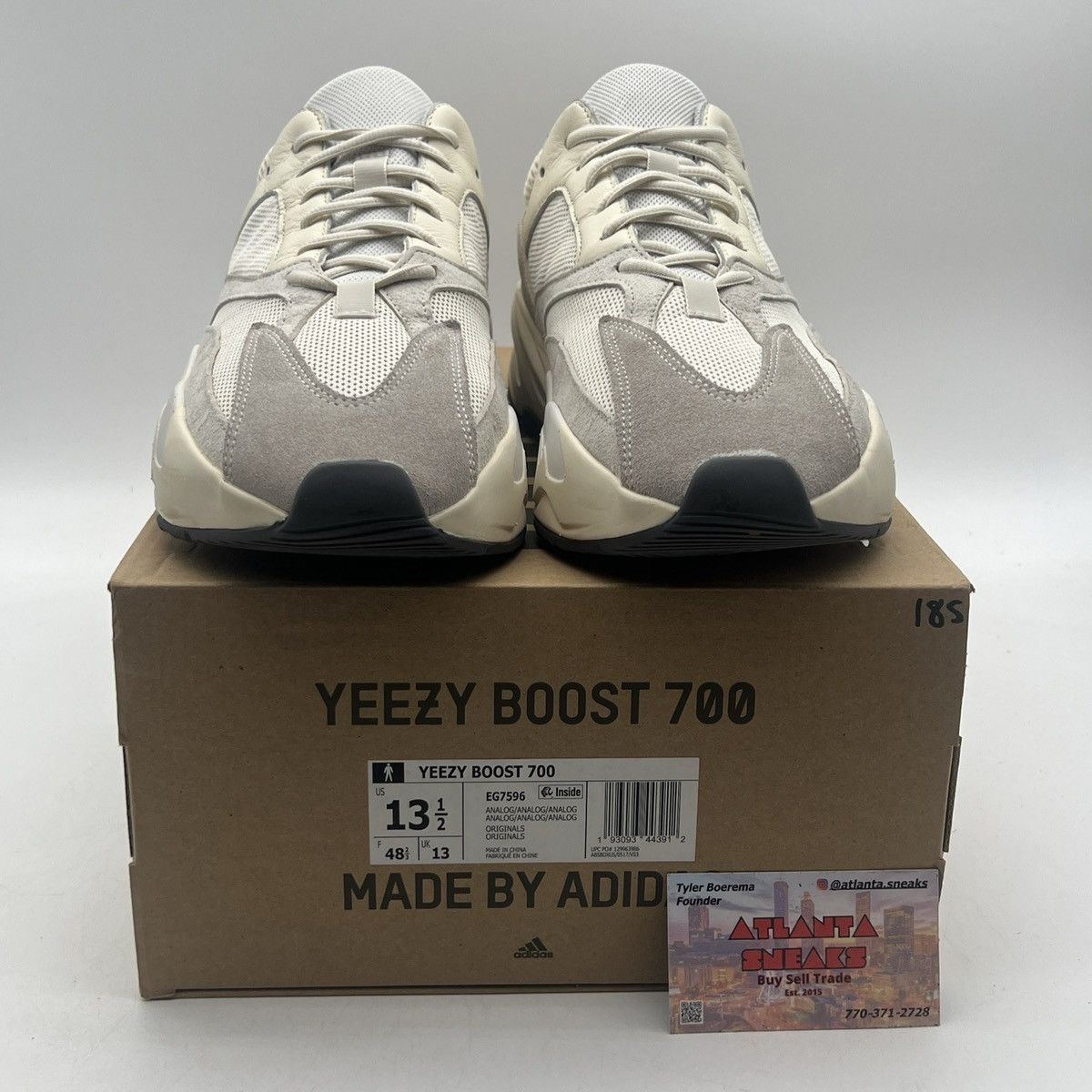 Adidas Yeezy boost 700 analog Size US 13 / EU 46 - 2 Thumbnail