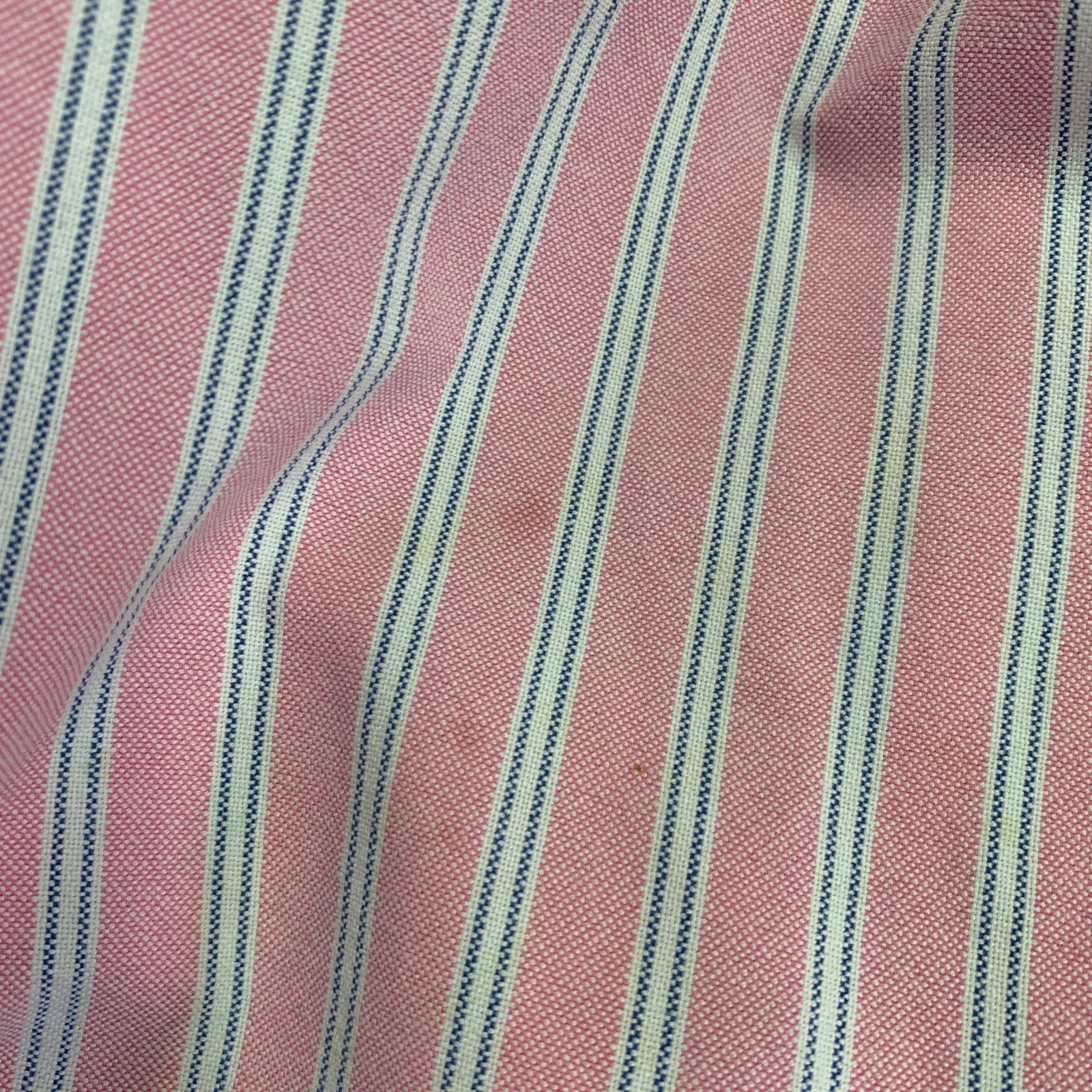 Ralph Lauren Pink White Stripe Cotton Button Down Long Sleeve Shirt Size US XXL / EU 58 / 5 - 7 Thumbnail