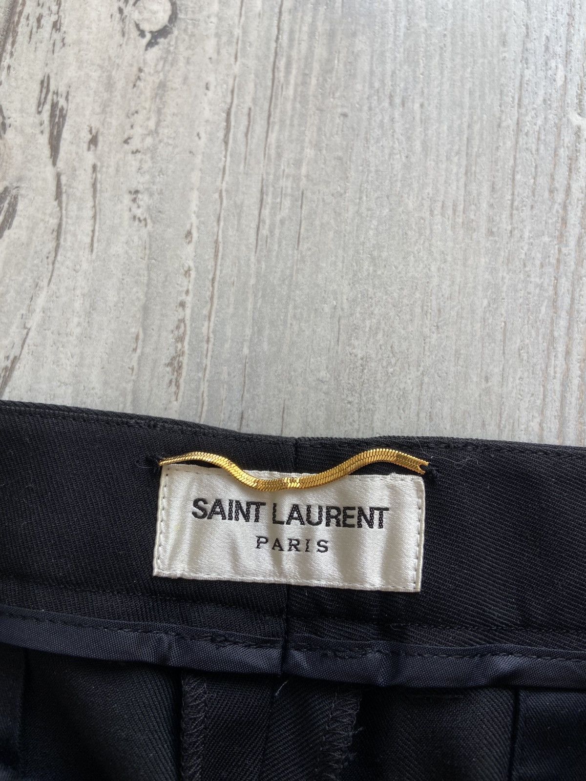 Saint Laurent Paris Woman’s Saint Laurent Formal Casual Pants Size 32" / US 10 / IT 46 - 6 Thumbnail