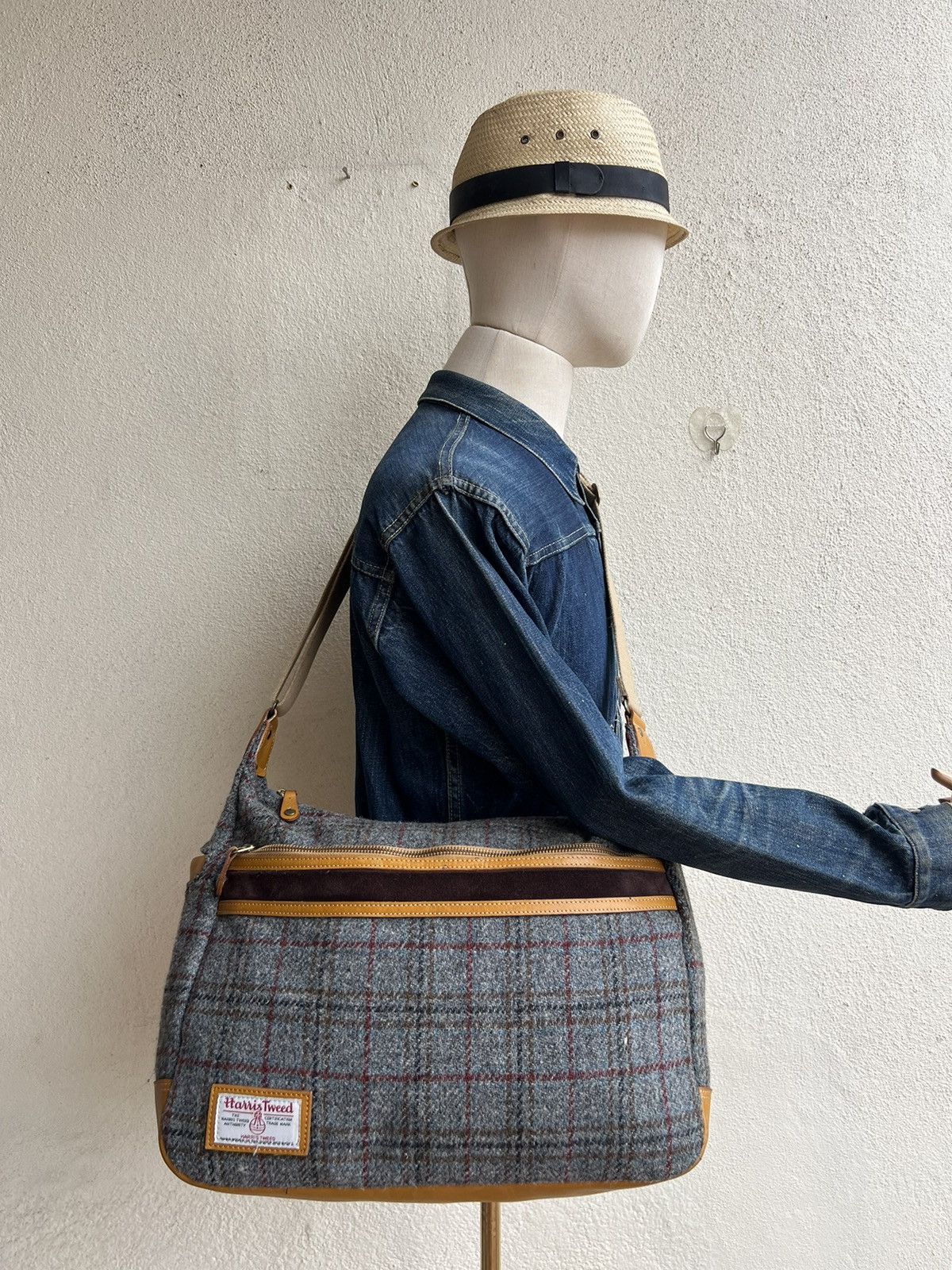 Harris Tweed Vintage Masterpiece chef-d'oeuvre X Harris Tweed Hybrid Bag Size ONE SIZE - 2 Thumbnail