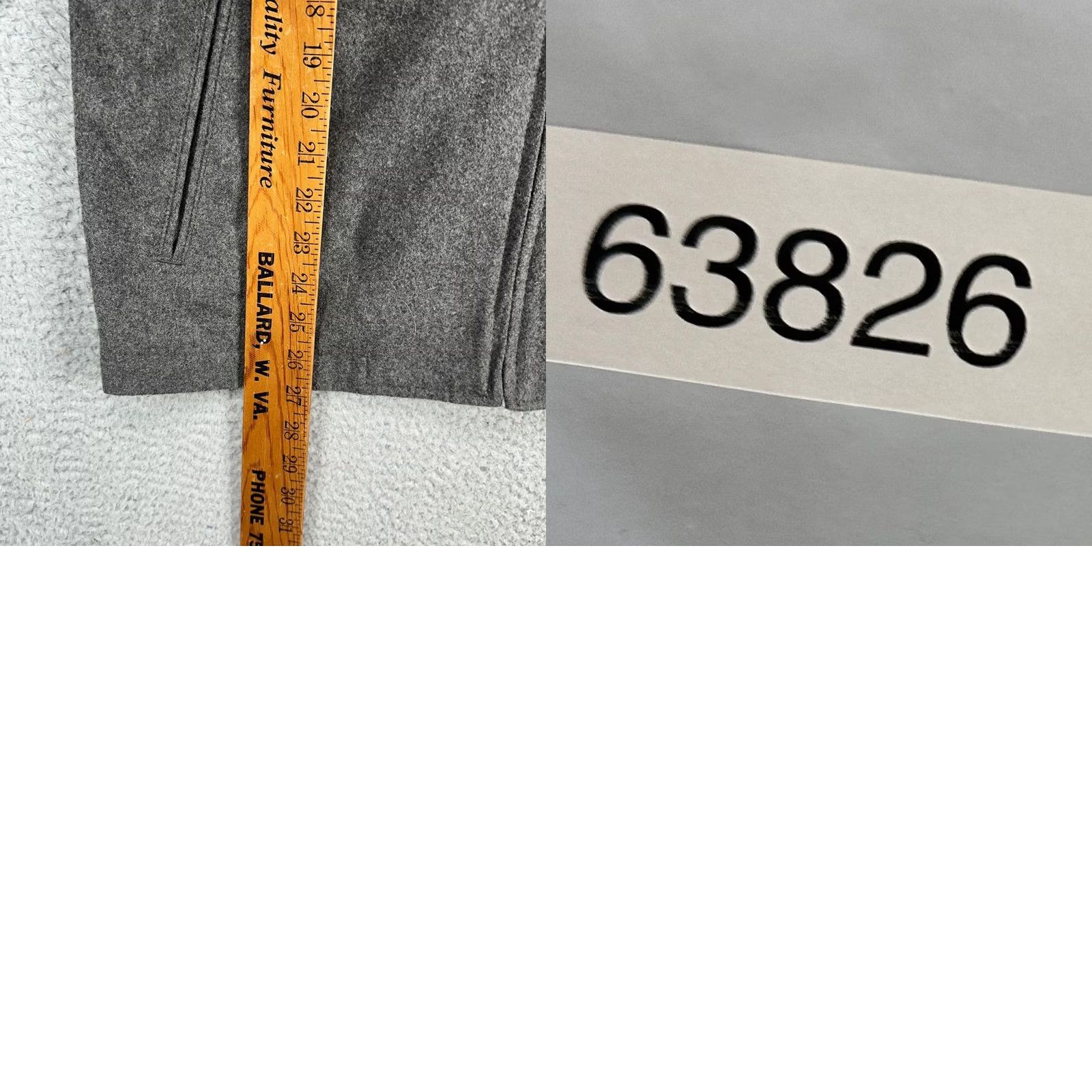 Old Navy Old Navy Wool Blend Jacket Coat Mens Medium Grey Winter Full Zip Pockets Size US M / EU 48-50 / 2 - 8 Thumbnail