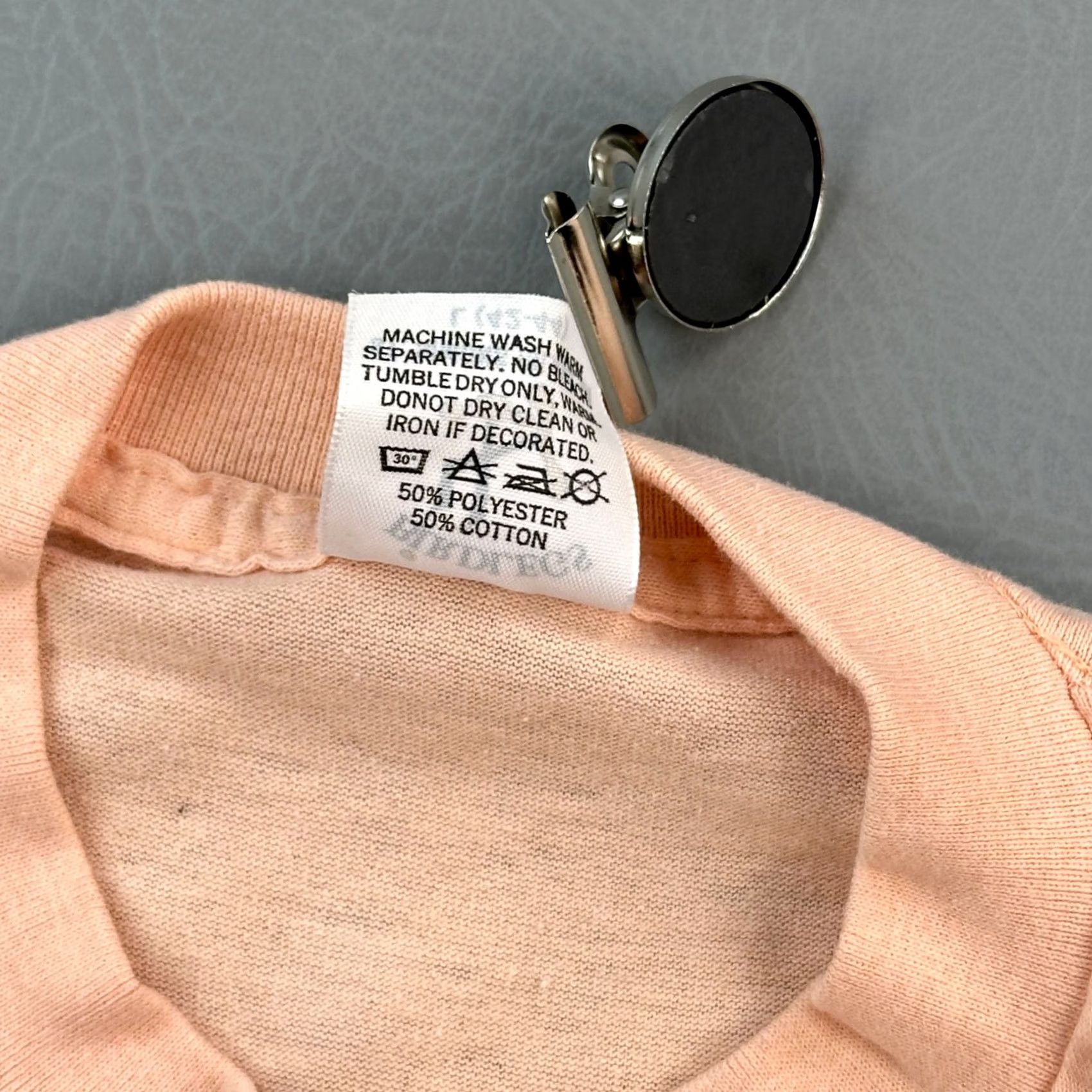 Vintage VINTAGE Birdlegs Shirt Mens Large Peach Blowing Rock NC Single Stich USA 90s Size US L / EU 52-54 / 3 - 6 Thumbnail