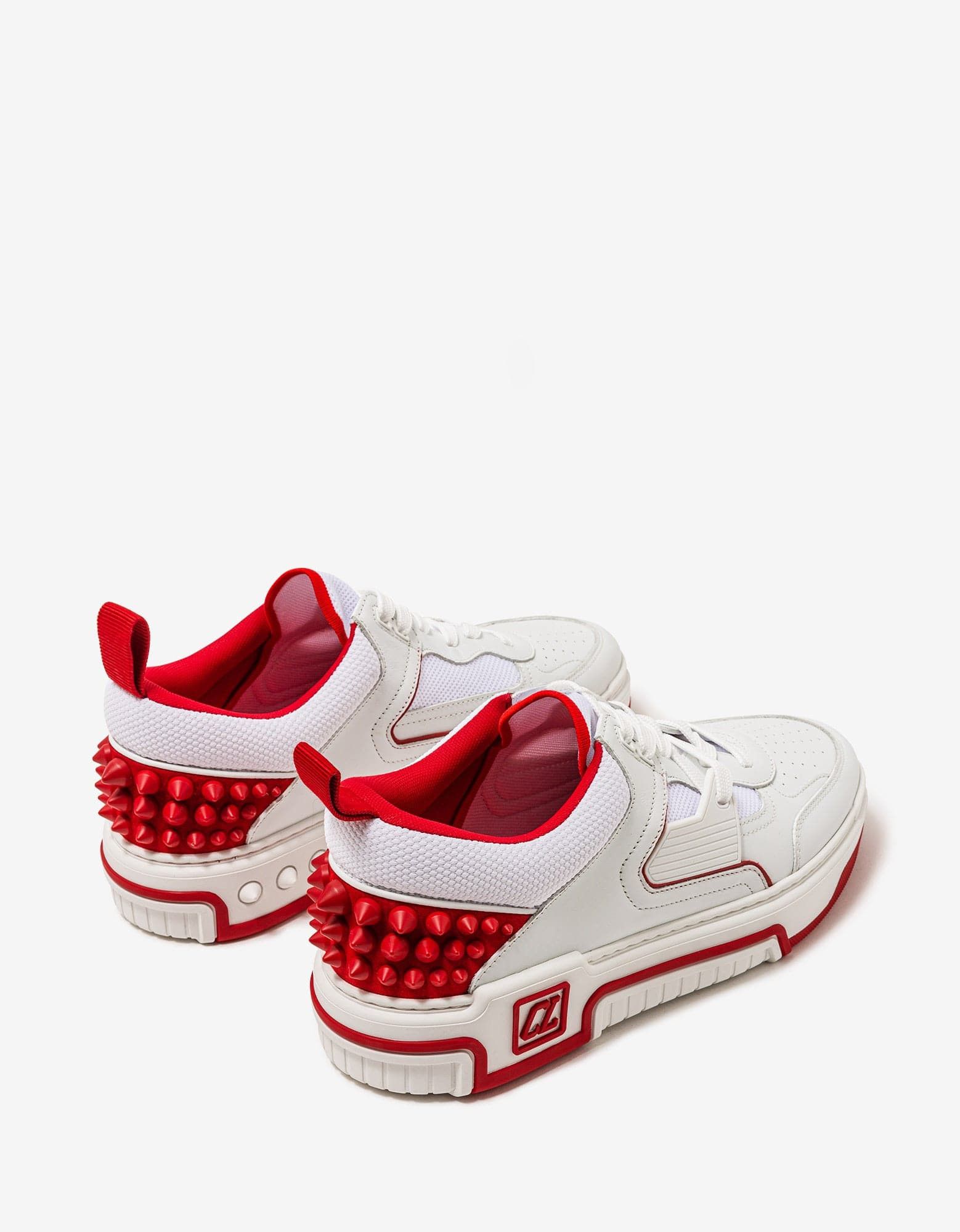 Christian Louboutin Christian Louboutin Astroloubi White & Red Trainers Size US 10.5 / EU 43-44 - 6 Thumbnail