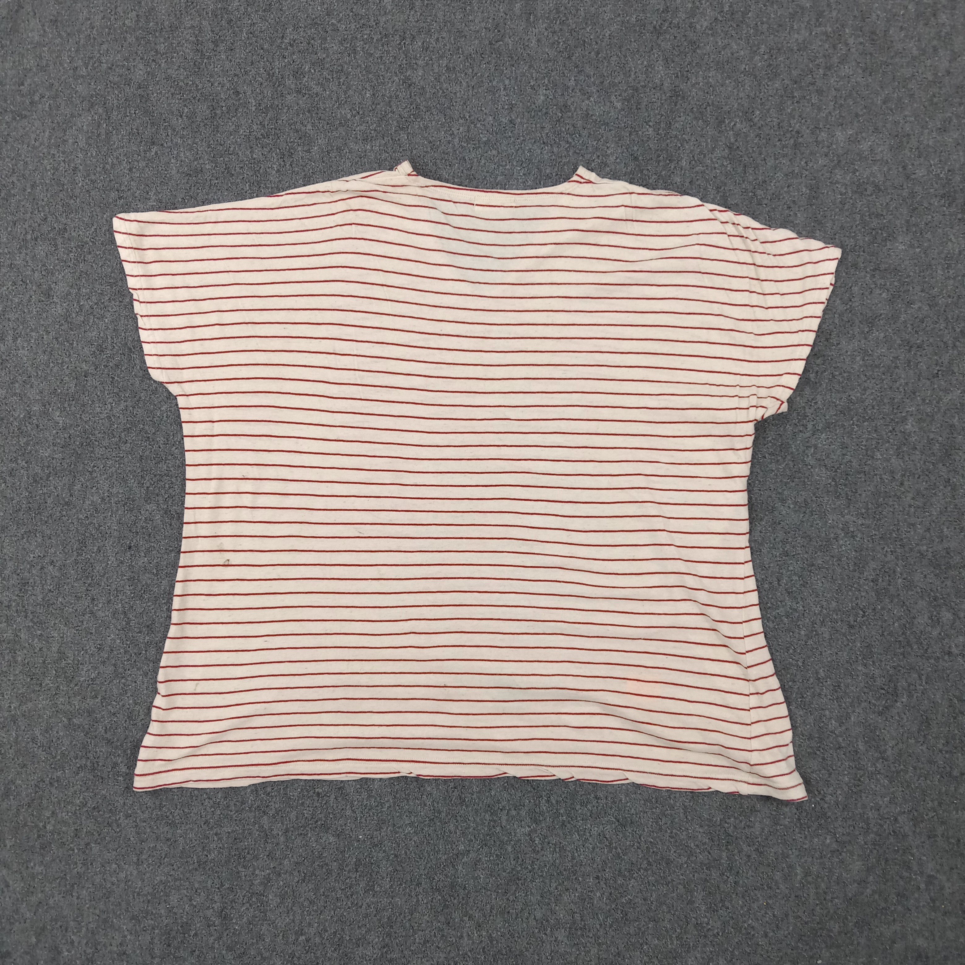 Issey Miyake × Japanese Brand × Vintage Plantation by Issey Miyake Japanese Stripe Tshirt Size M / US 6-8 / IT 42-44 - 6 Thumbnail
