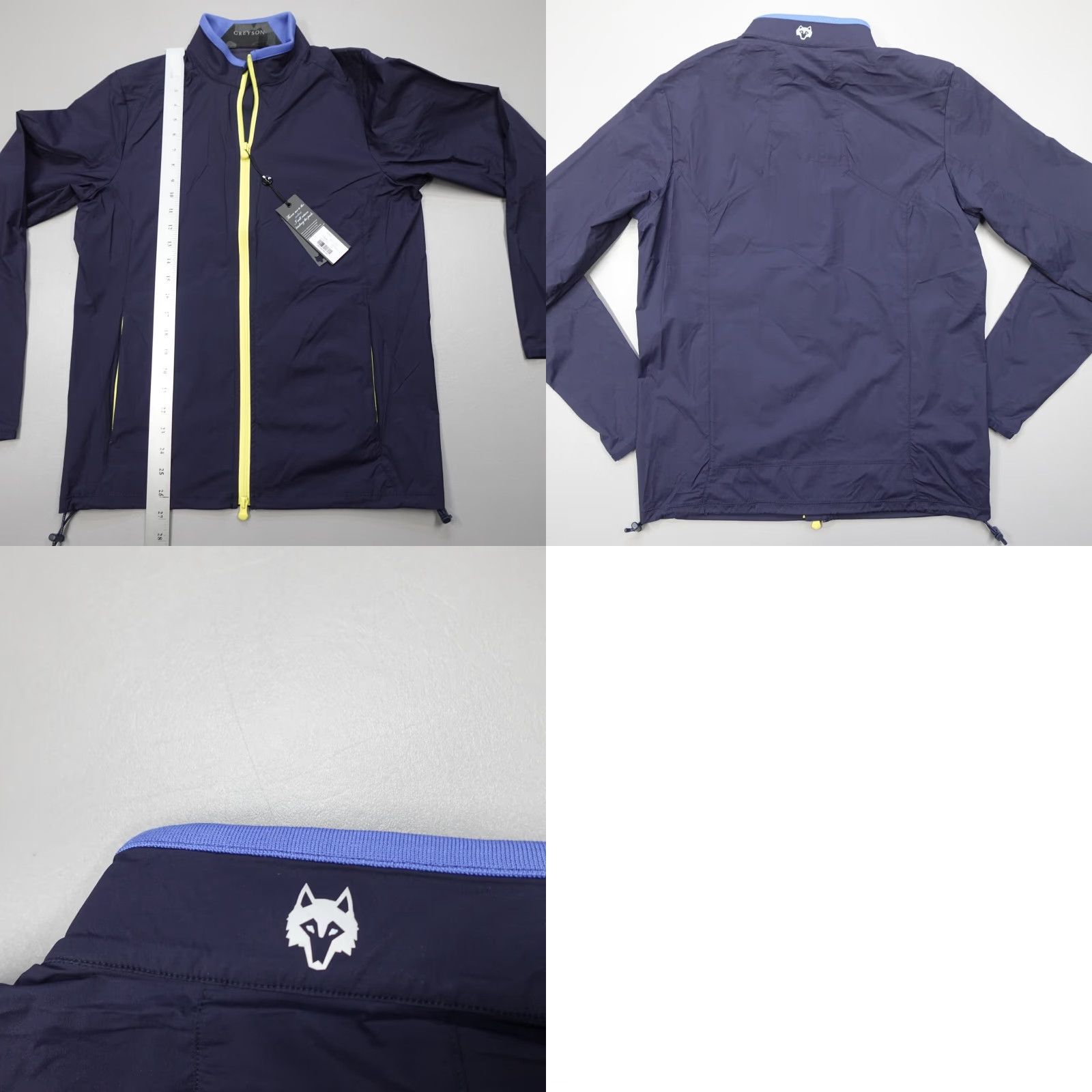 Vintage Greyson Golf Trailwolf Rain Jacket Maltese Blue Men's Size S MFA22068 Size US S / EU 44-46 / 1 - 8 Thumbnail
