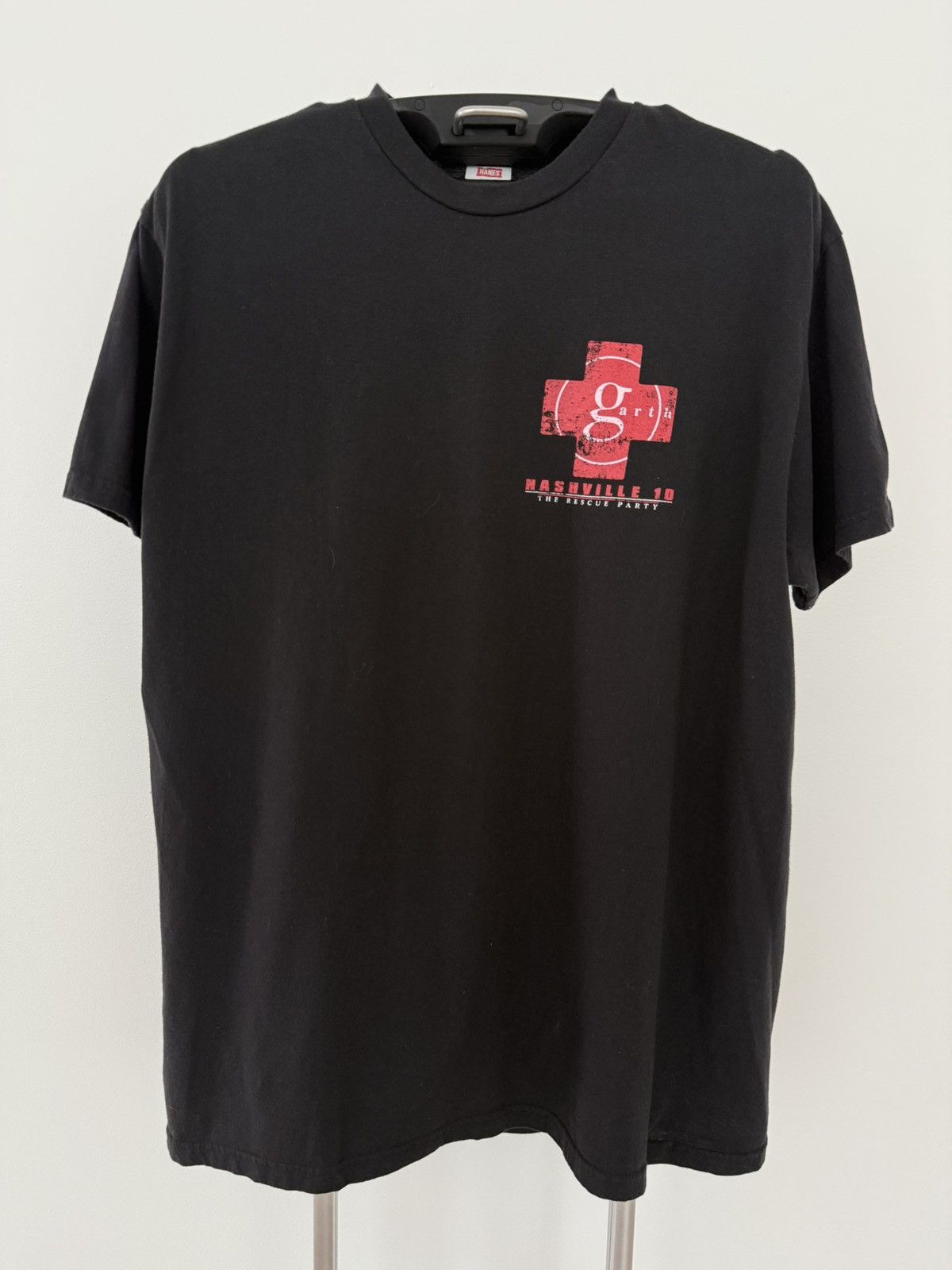 Hanes ‘10 Garth Brooks Nashville Rescue Country Music Shirt Size US L / EU 52-54 / 3 - 10 Thumbnail