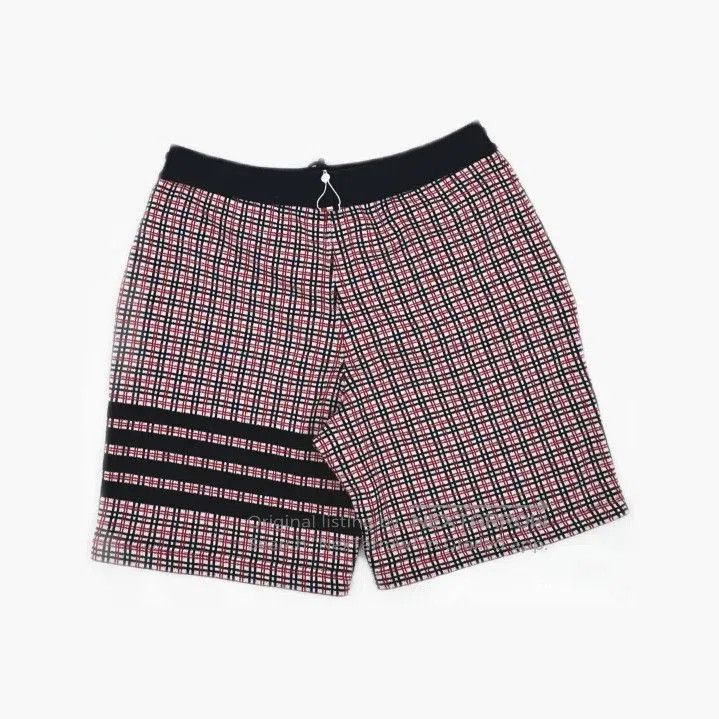 Thom Browne Thom Browne Classic Stripe Relaxed Grey Shorts. Size US 30 / EU 46 - 3 Thumbnail