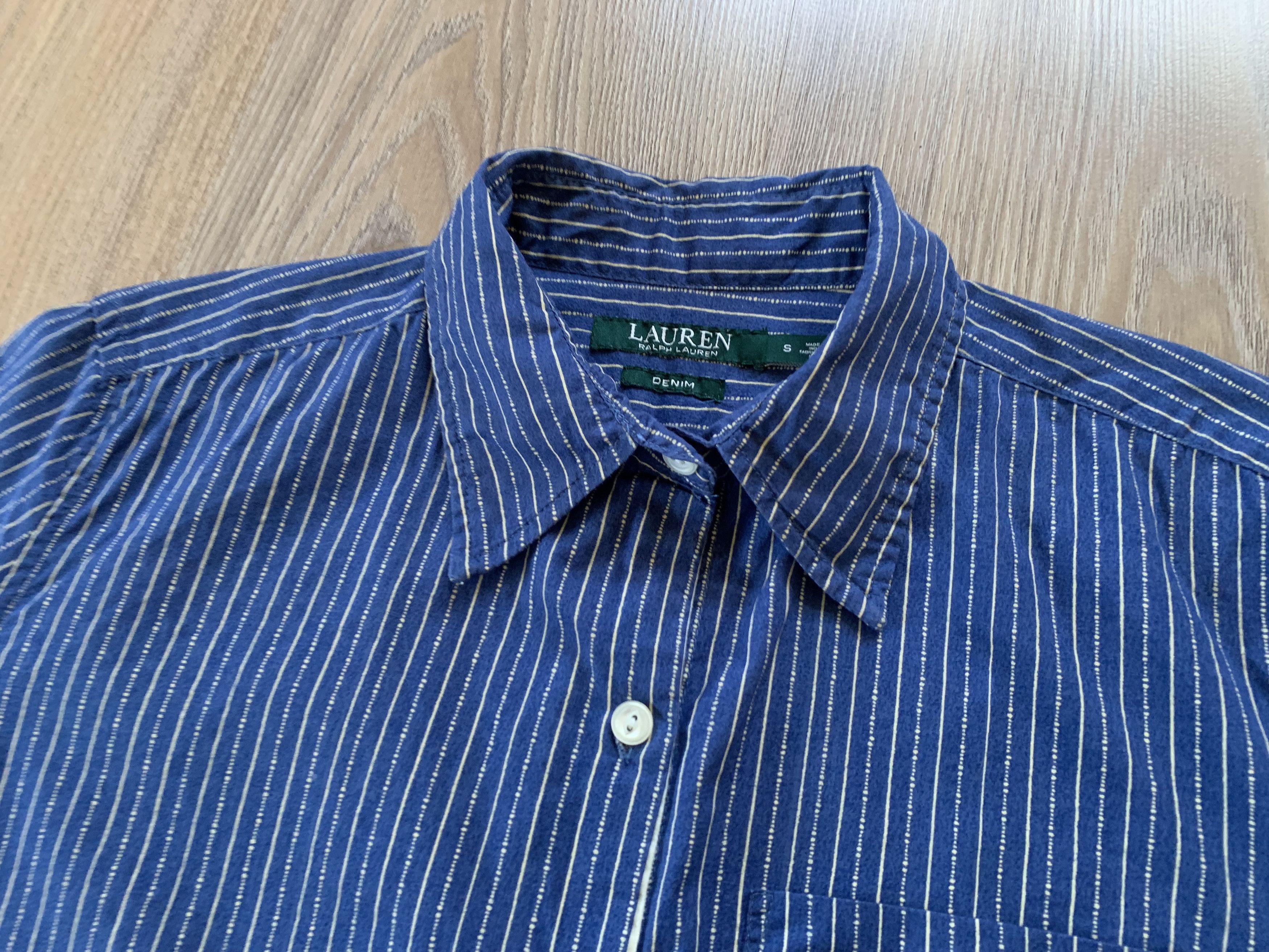 Polo Ralph Lauren Women's Vintage Polo Ralph Lauren Stripe Long Sleeve Shirt Size S / US 4 / IT 40 - 5 Thumbnail